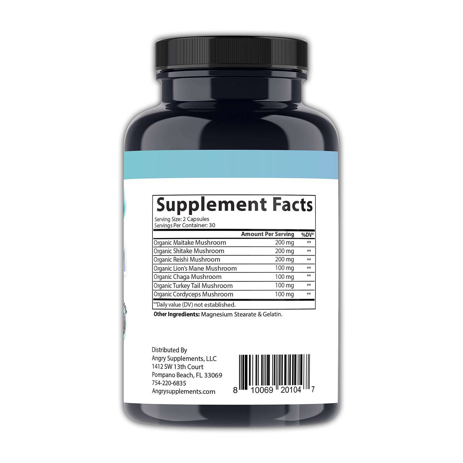 Mindful Mushroom - 60 Capsules (30 Servings)