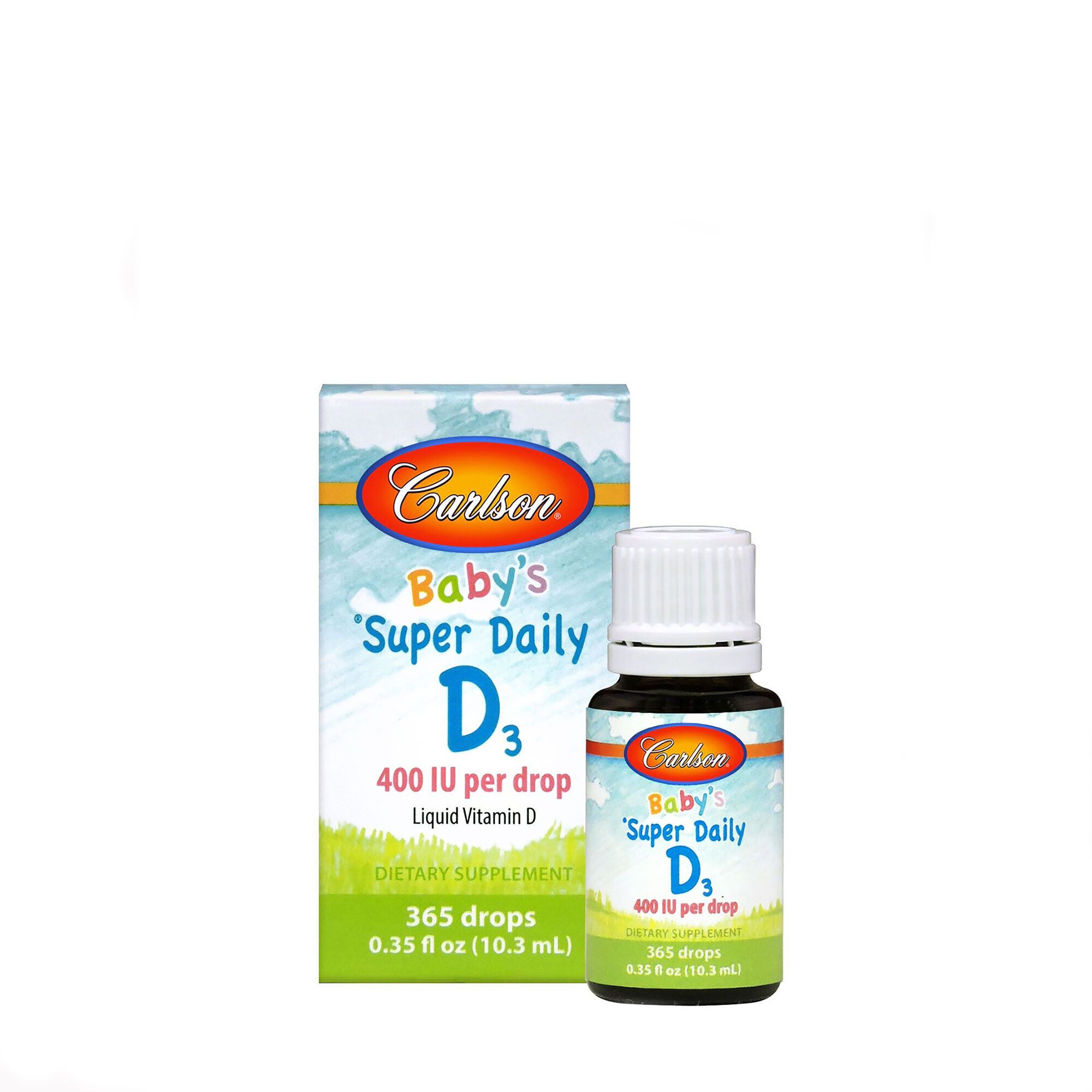 Carlson Baby S Super Daily D3 400 Iu Gnc
