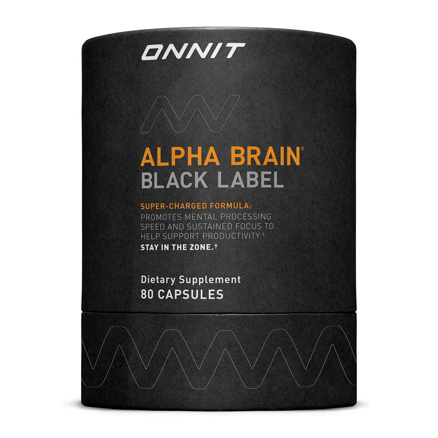 Alpha Brain&reg; Black Label - 80 Capsules (20 Servings)  | GNC