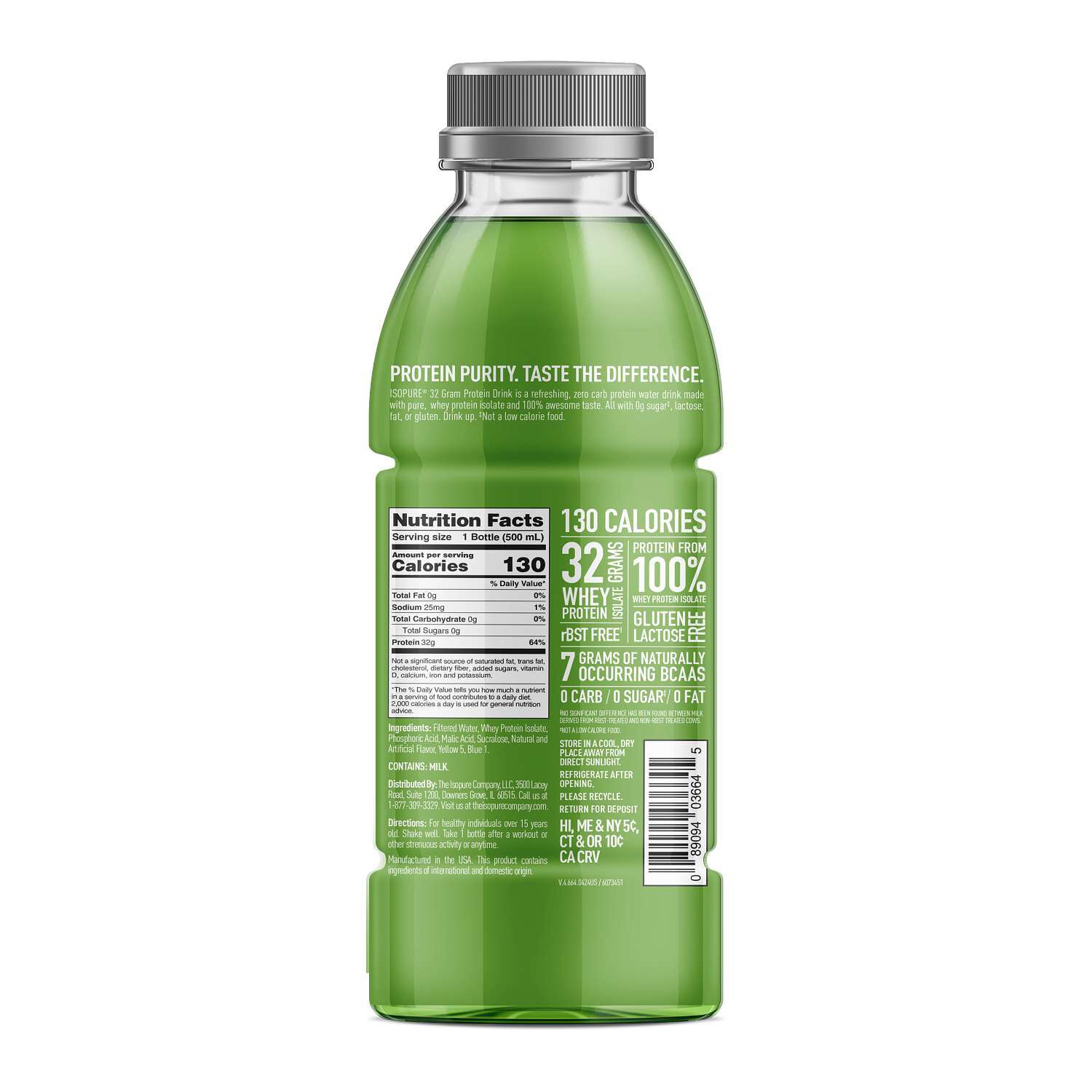 32g RTD Protein Drink - Apple Melon - 16.9 fl oz (12 Bottles)