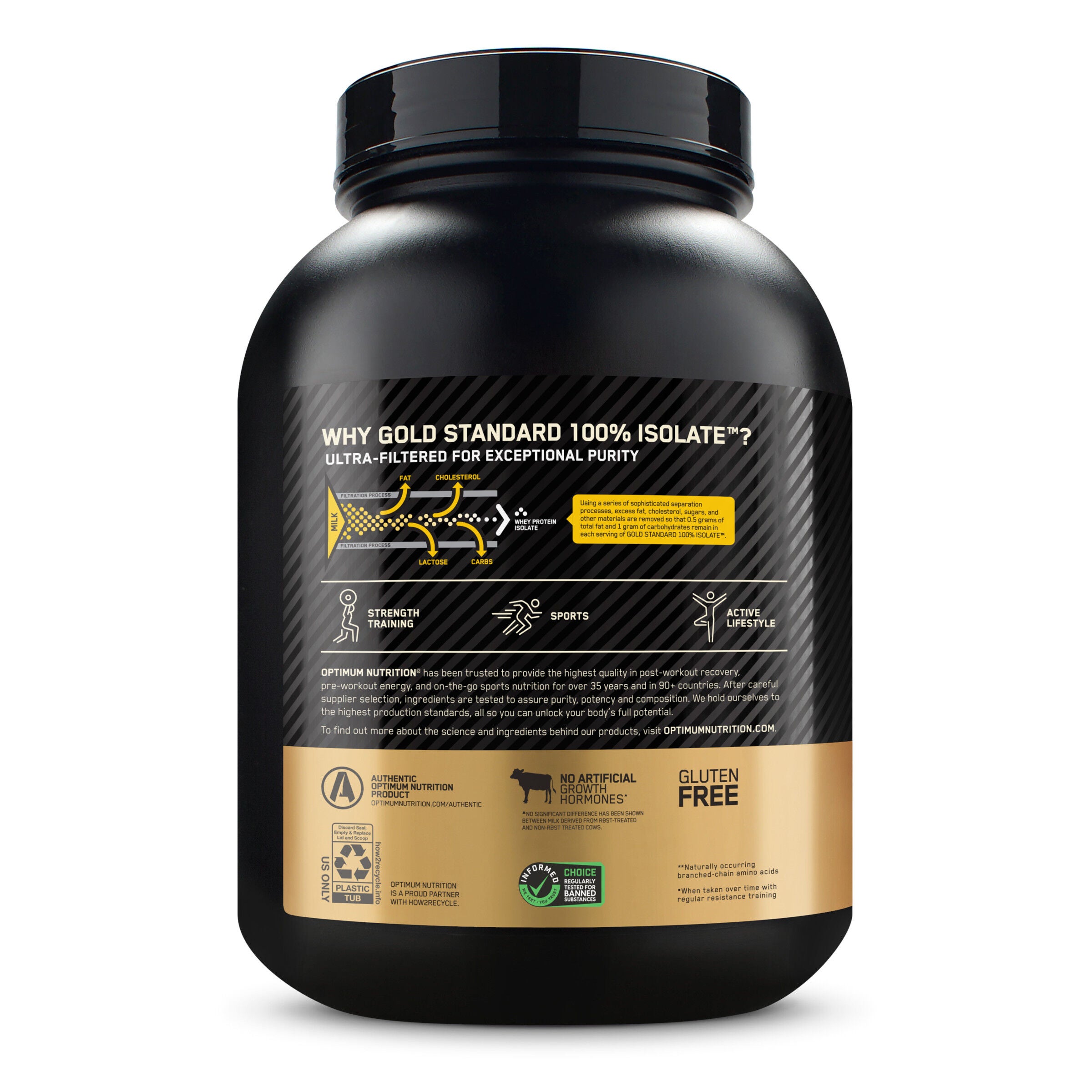 Optimum Nutrition Gold Standard 100% Isolate - Chocolate Bliss | GNC