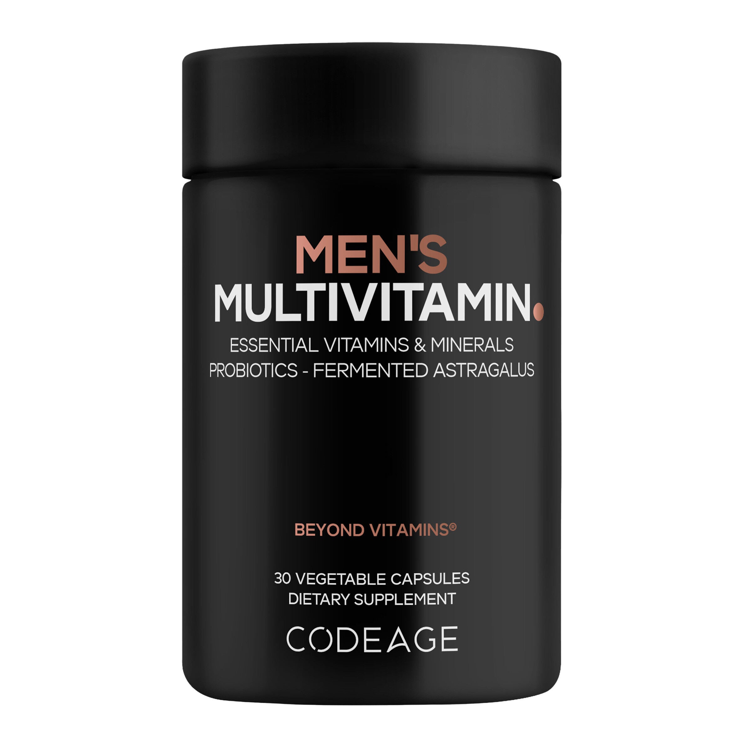 Codeage Men's Multivitamin Vegan - 30 Vegetable Capsules (30 Servings)