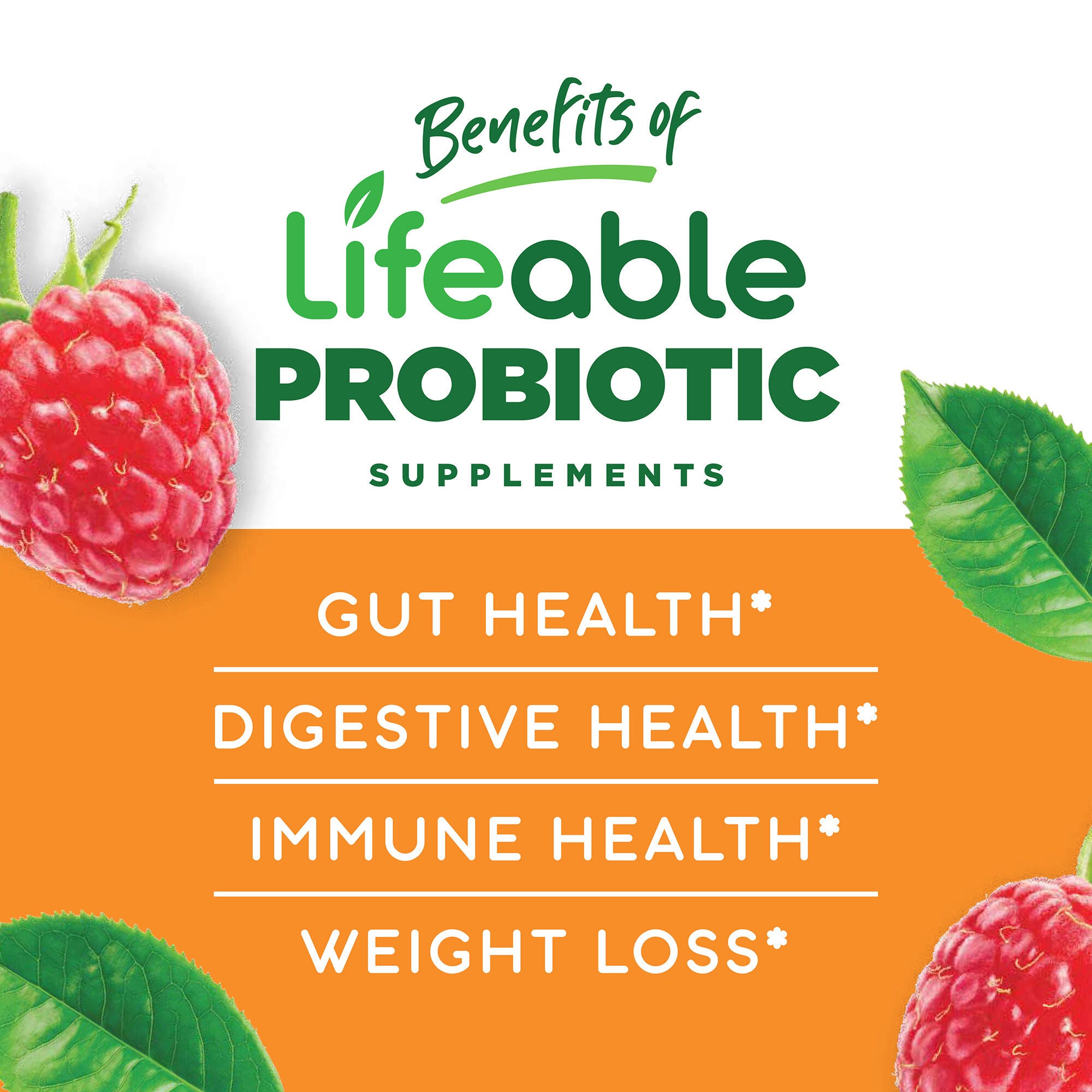 Sugar Free Probiotic and Fiber - 60 Gummies (30 Servings)  | GNC
