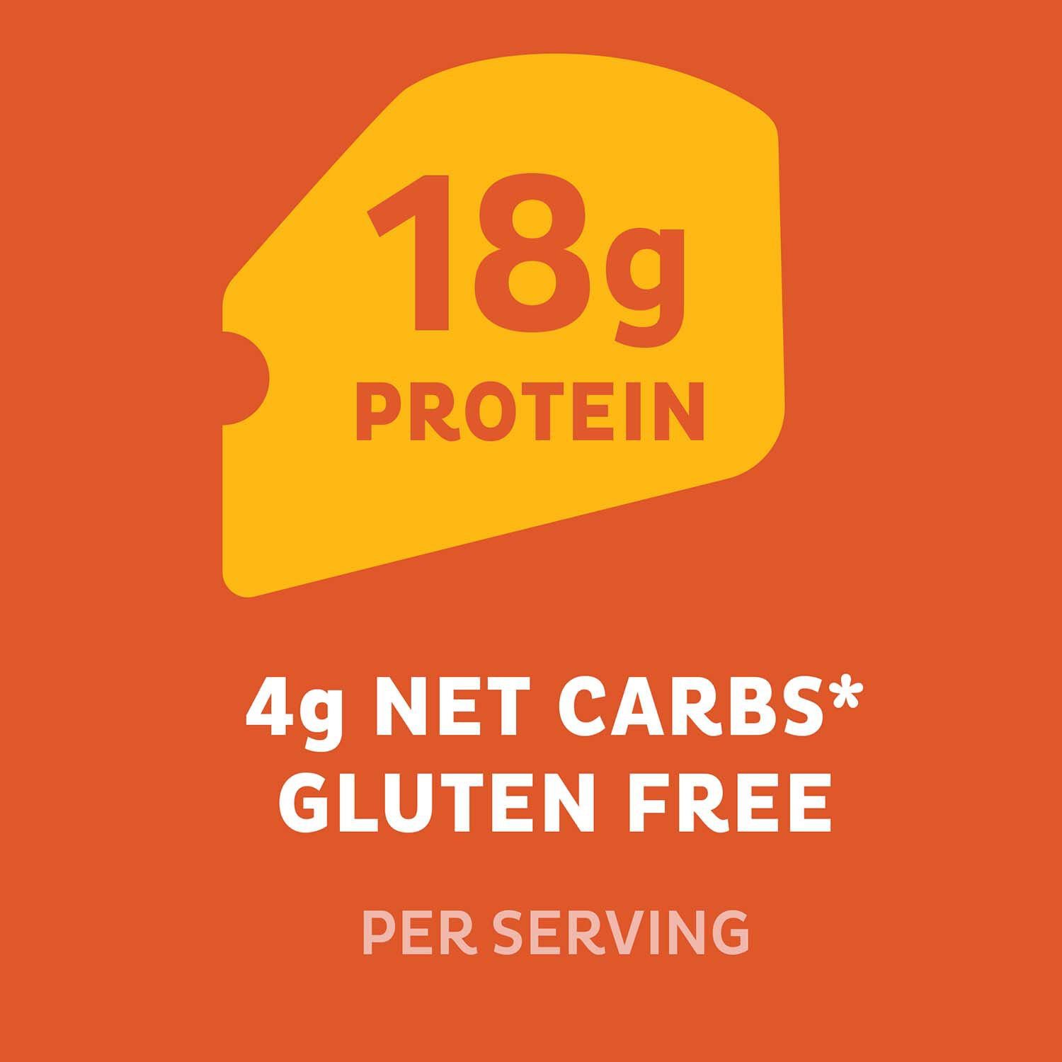 Tortilla Style Protein Chips - Nacho Cheese (8 Bags) Nacho Cheese | GNC