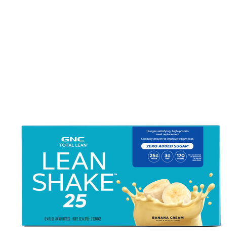 Lean Shake&trade; 25 - Banana Cream - 14oz. &#40;12 Bottles&#41; Banana Cream | GNC