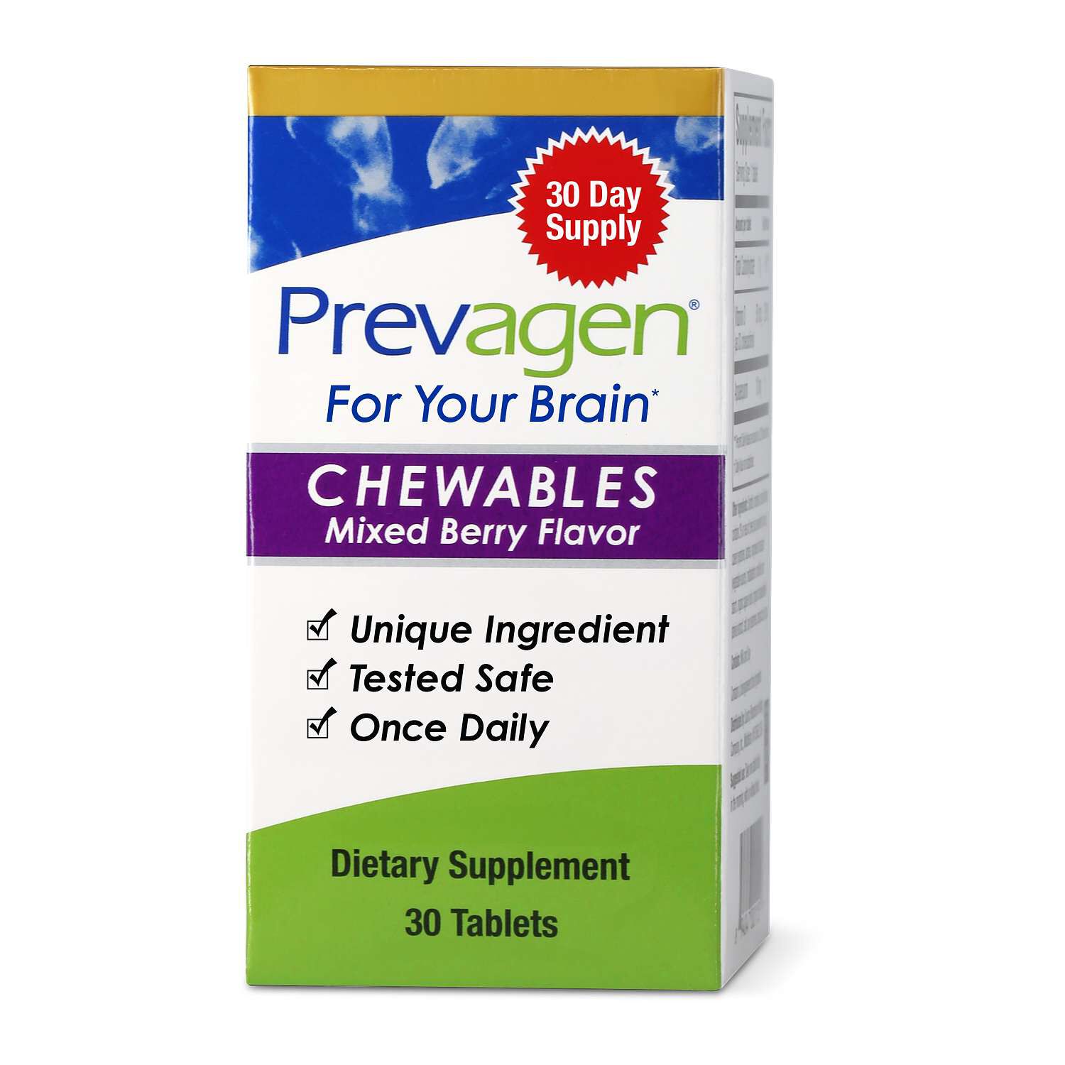 Chewables - Mixed Berry - 30 Tablets (30 Servings)