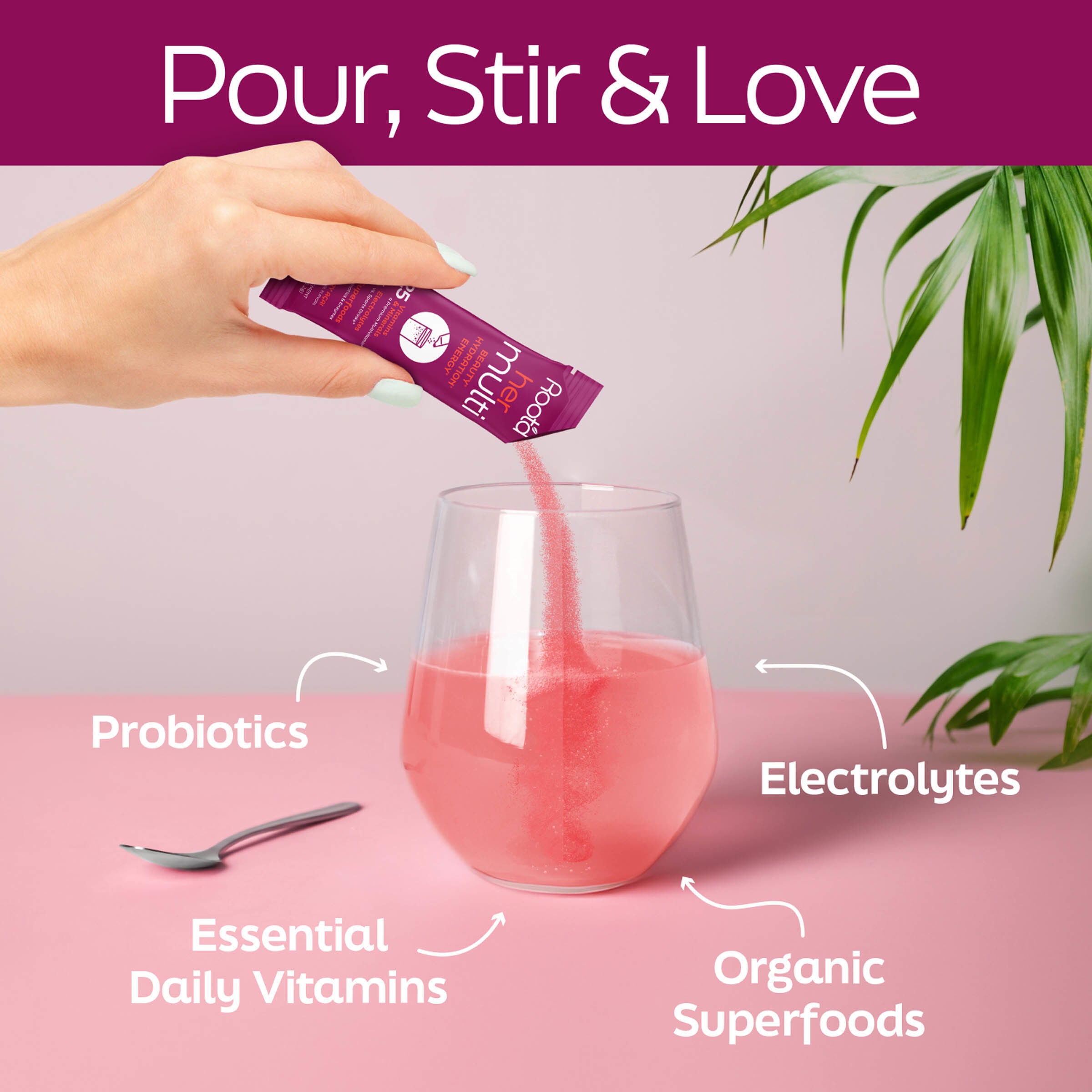 Her Multi - Raspberry Acai (15 Packets)  | GNC