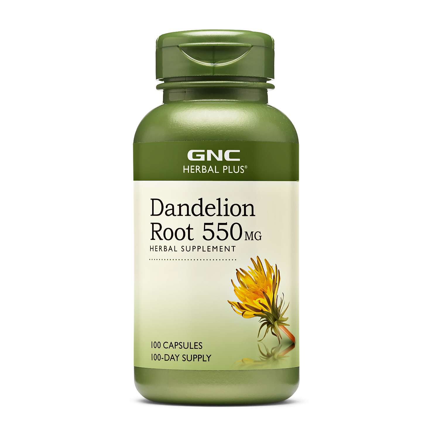 Dandelion Root 550 MG - 100 Capsules (100 Servings)