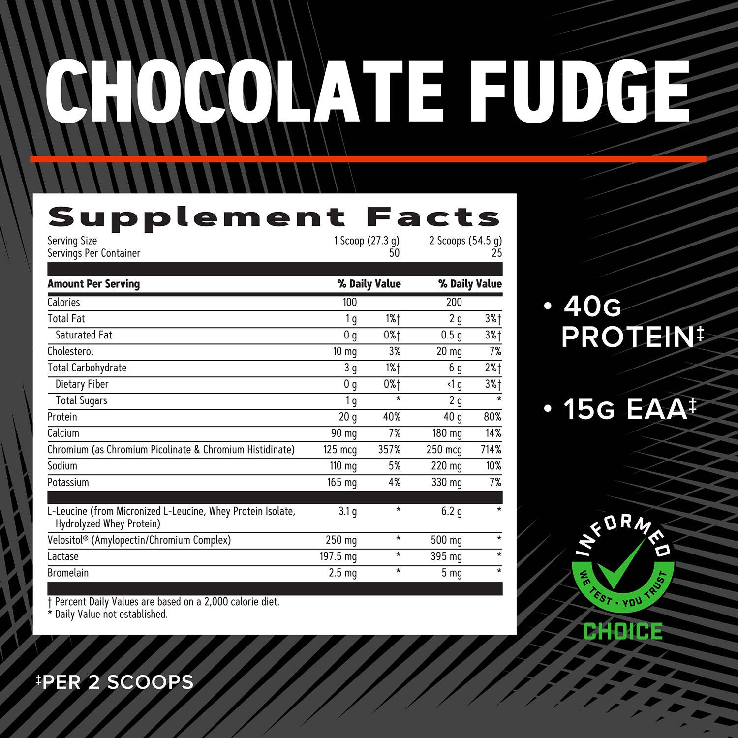 Wheybolic&trade; - Chocolate Fudge (25 Servings)