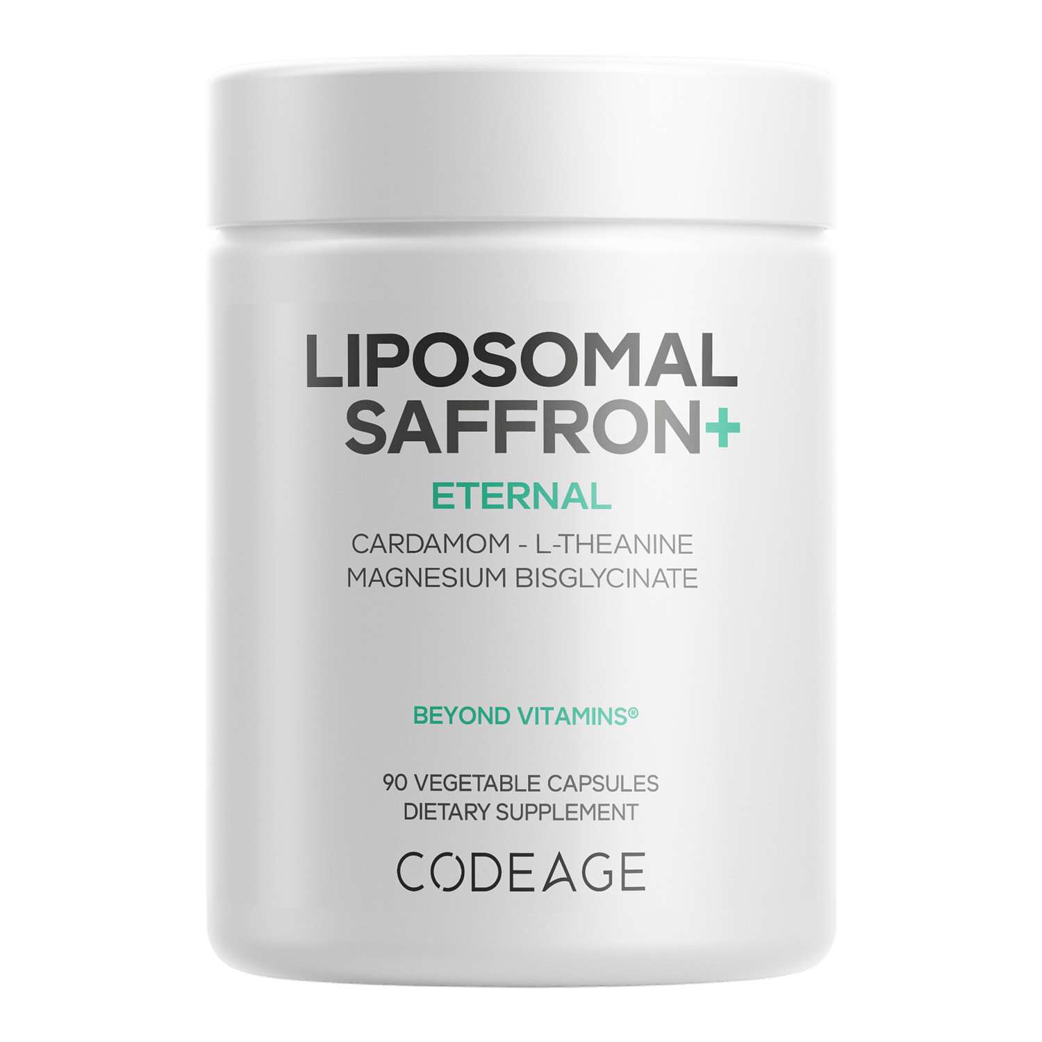 Liposomal Saffron+ - 90 Vegetable Capsules (90 Servings)  | GNC