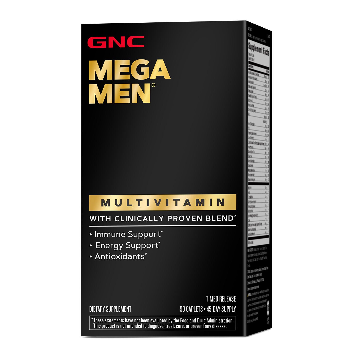Multivitamin - 90 Caplets (45 Servings)  | GNC