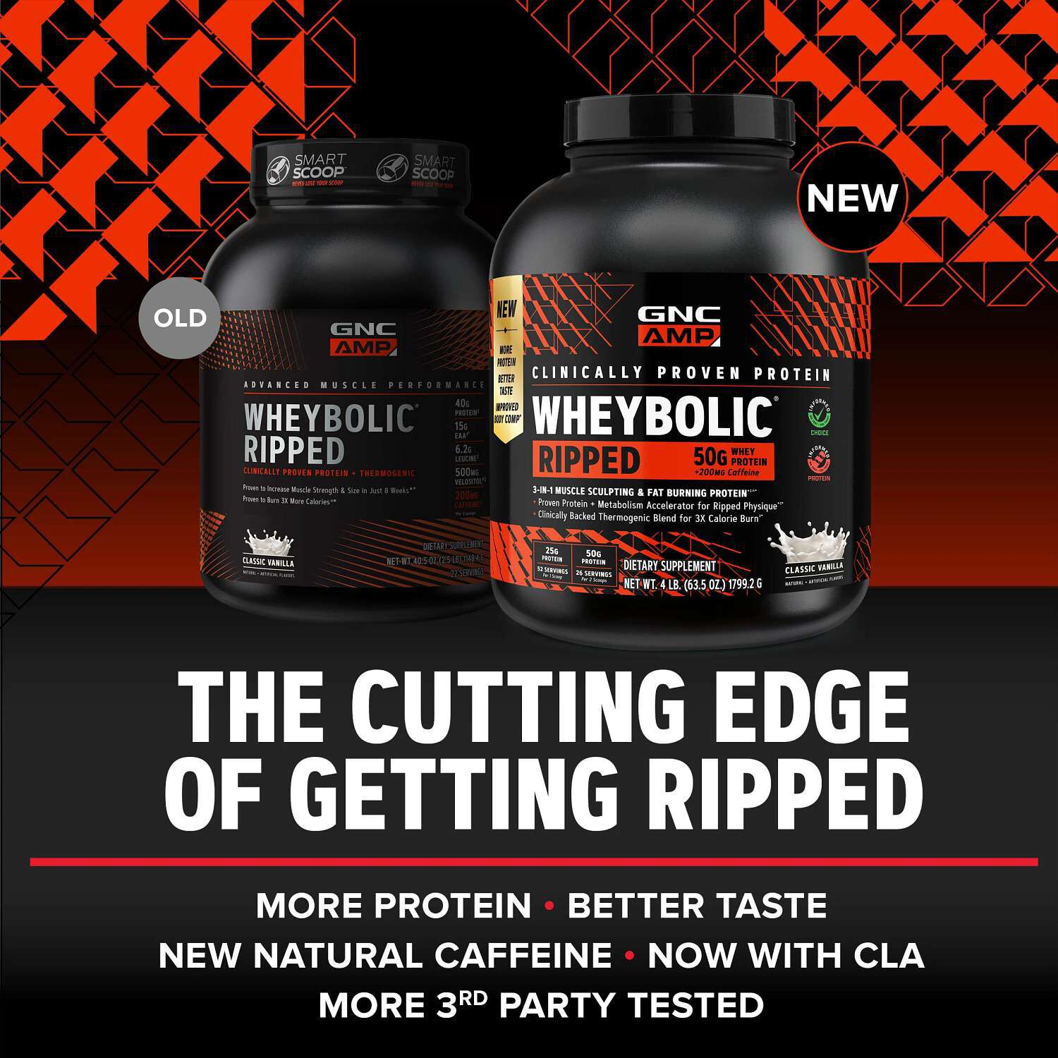 Wheybolic&reg; Ripped - Classic Vanilla (26 Servings) Classic Vanilla | GNC
