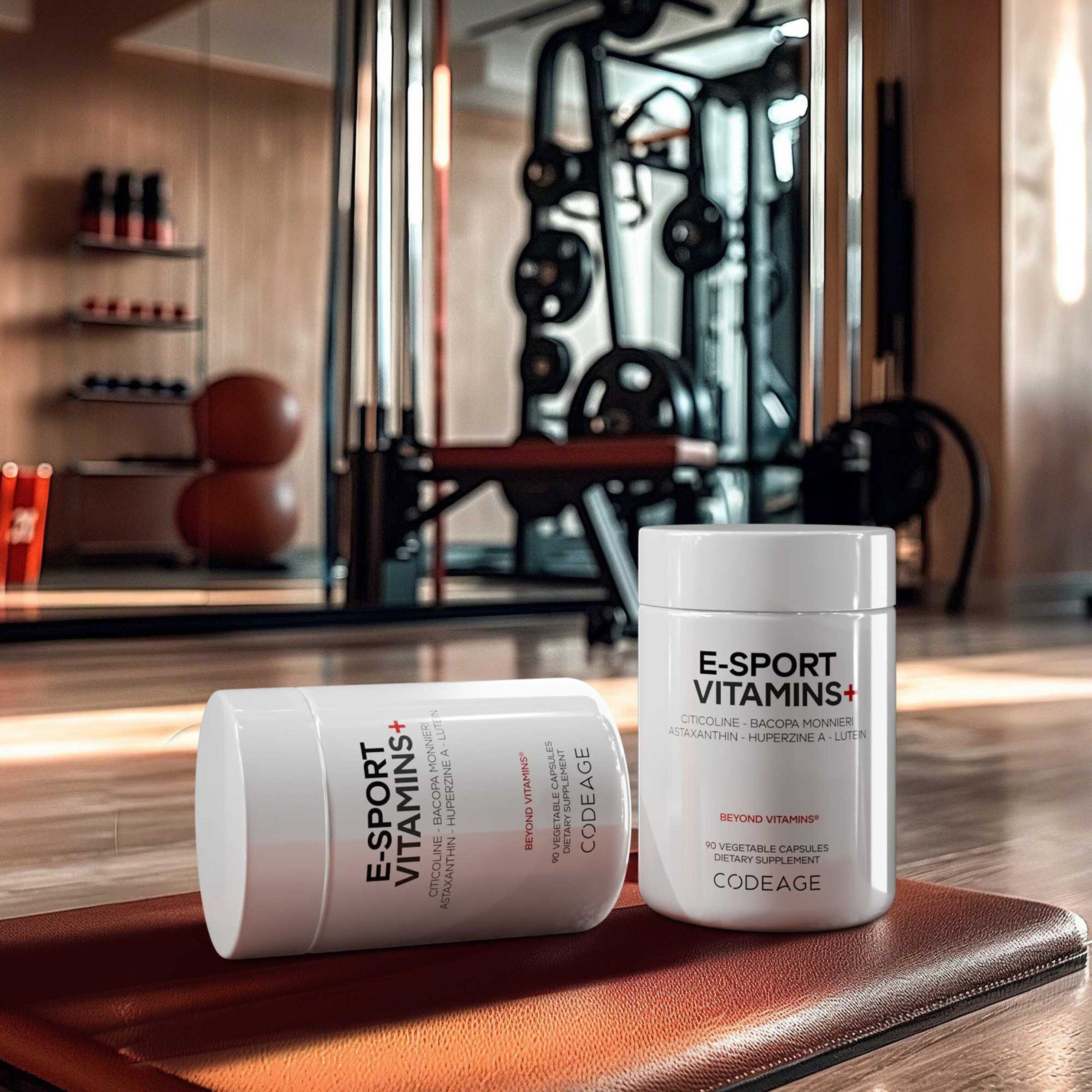 E-Sport Vitamins+ - 90 Vegetable Capsules (30 Servings)  | GNC