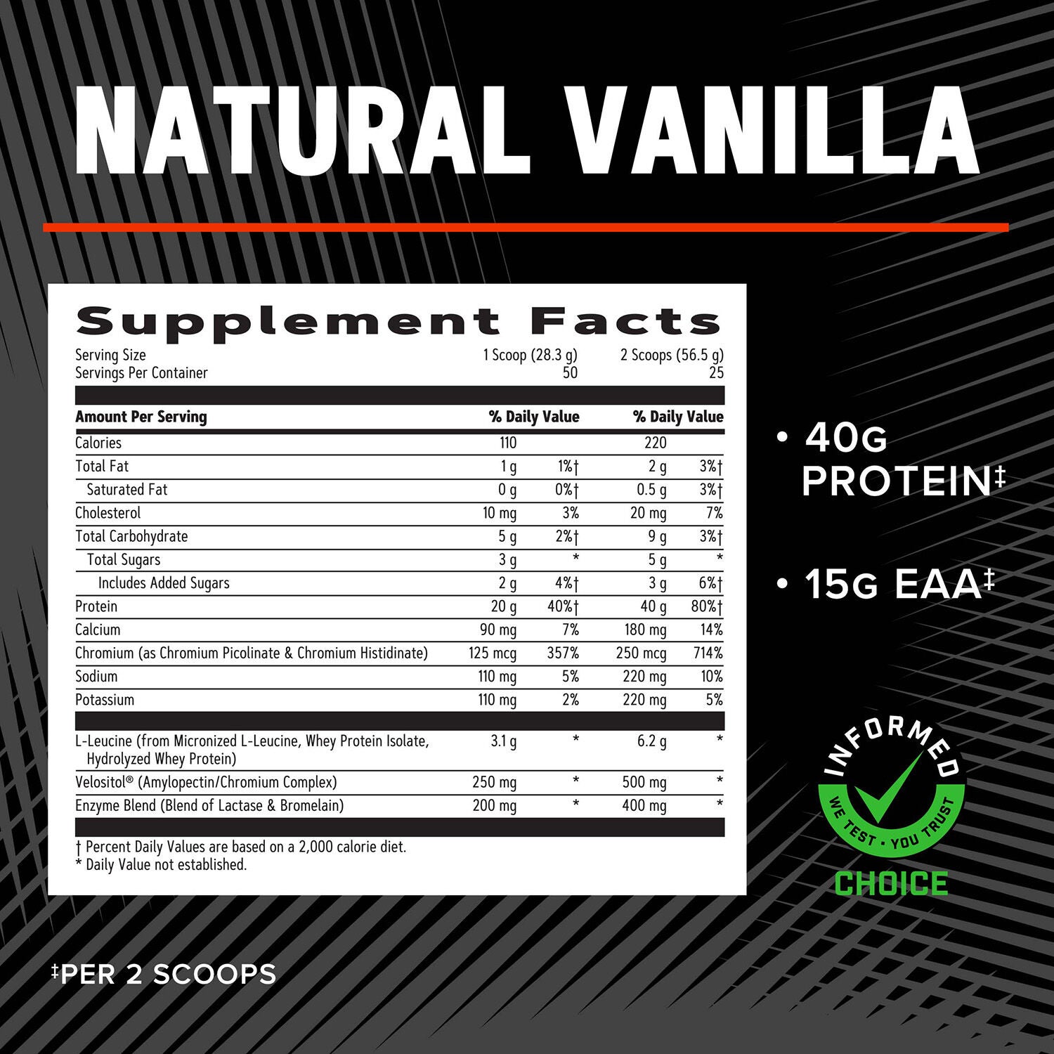Wheybolic&trade; - Natural Vanilla (25 Servings) Natural Vanilla | GNC