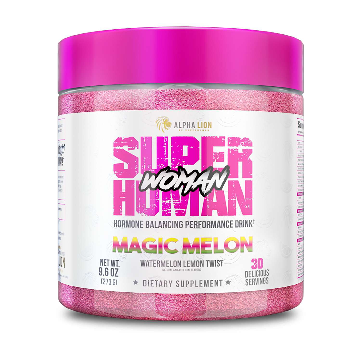 Superhuman Woman Hormone Balancing Performance - Watermelon - 9.6 oz. (30 Servings) Watermelon Lemon Twist | GNC