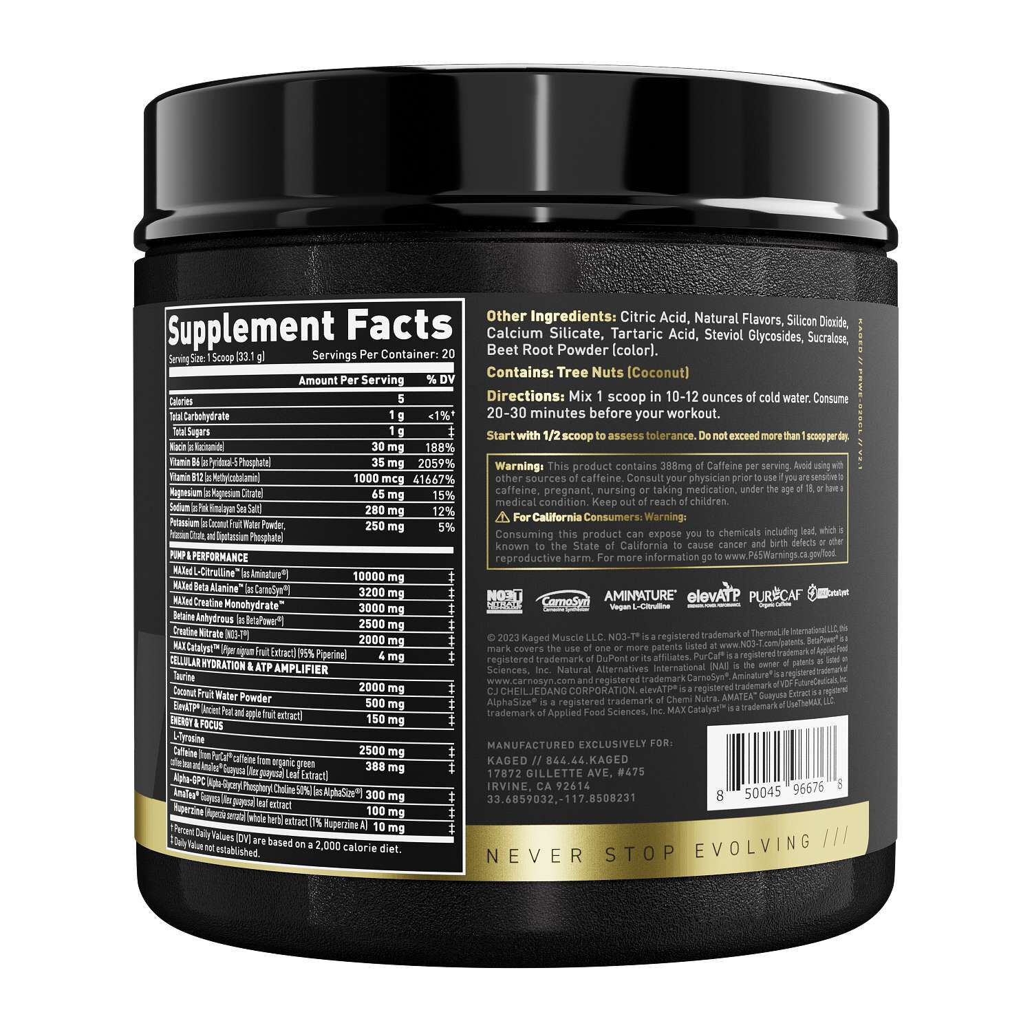Elite Series: Pre-Workout - Cherry Limeade&nbsp;(20 Servings)