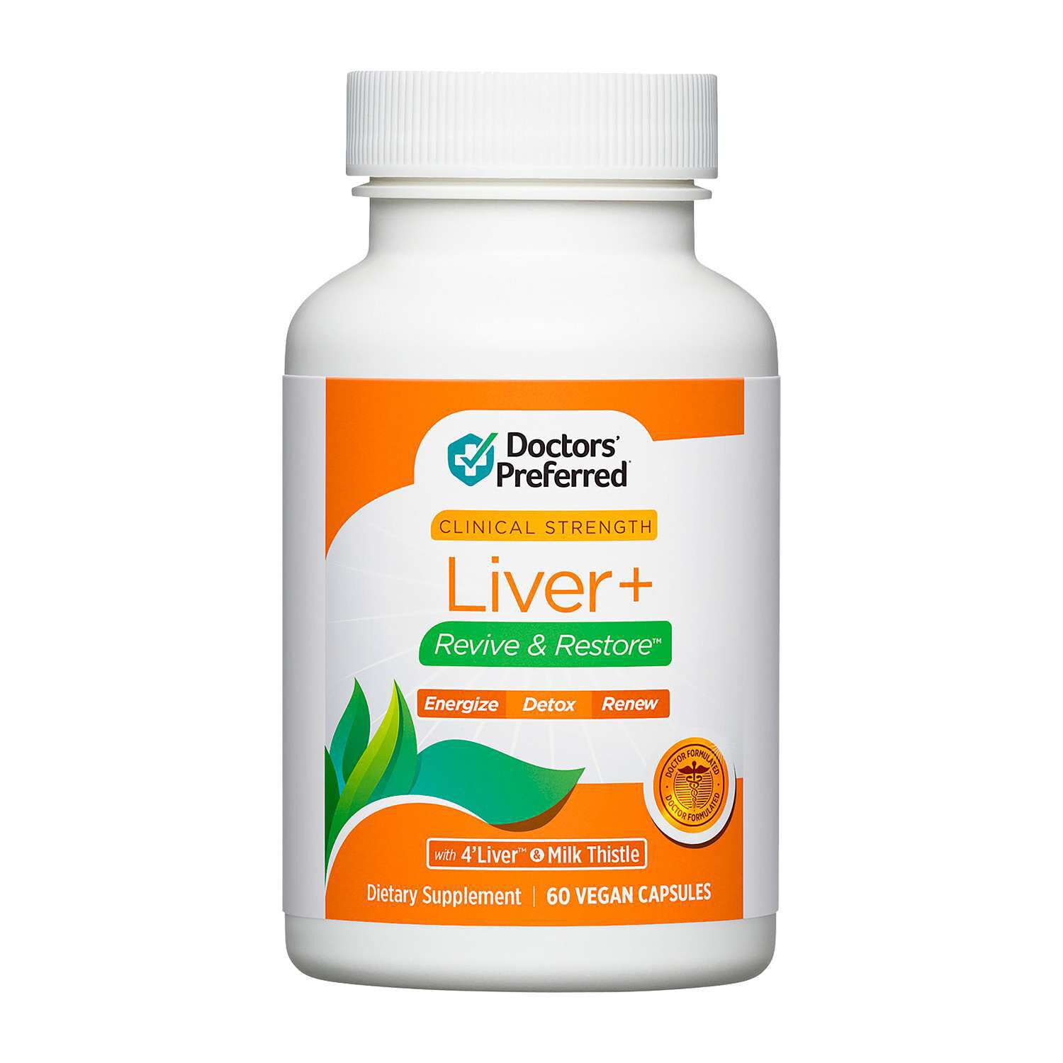 Liver Plus Revive and Restore - 60 Vegan Capsules (30 Servings)
