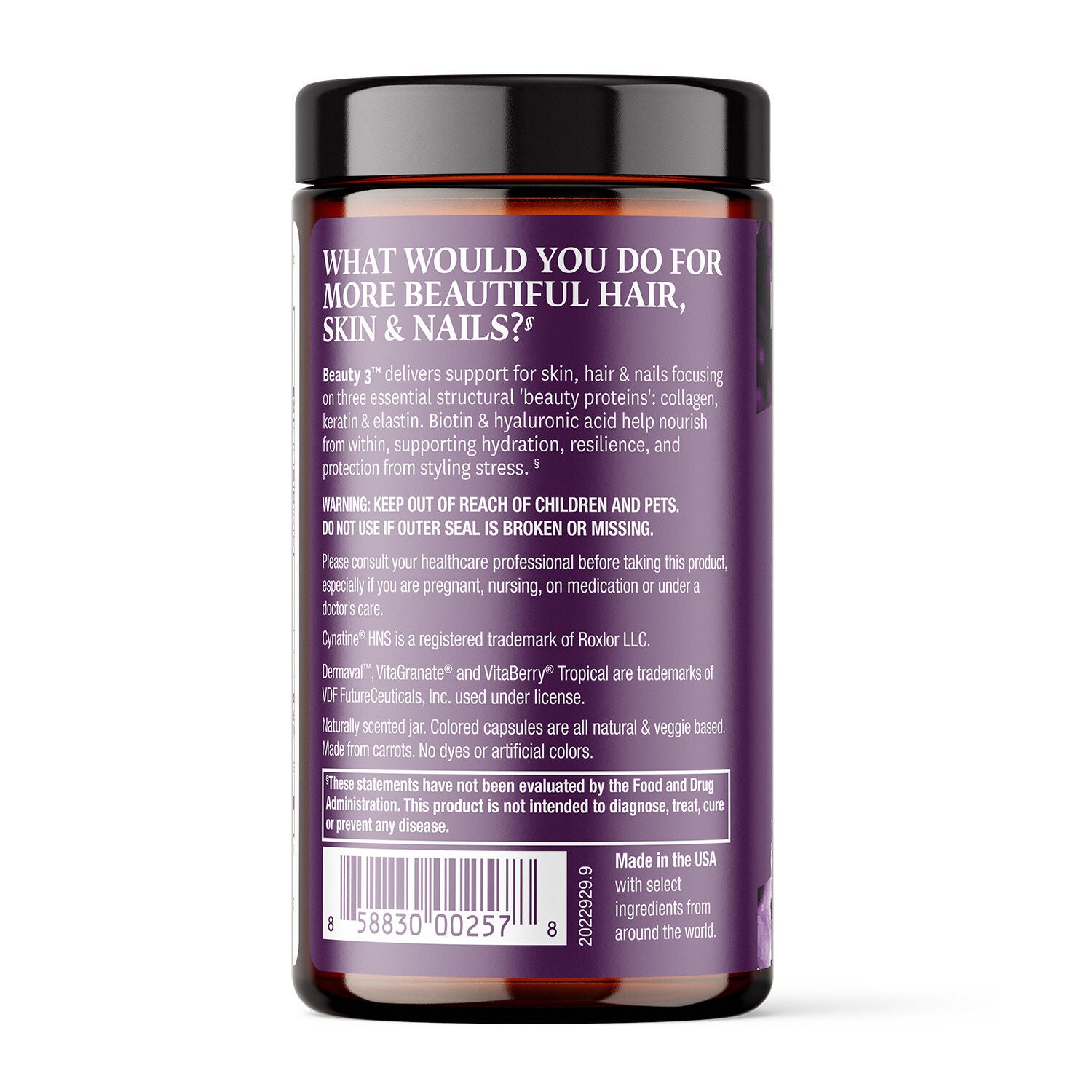 Beauty 3&trade; - 90 Capsules (30 Servings)  | GNC