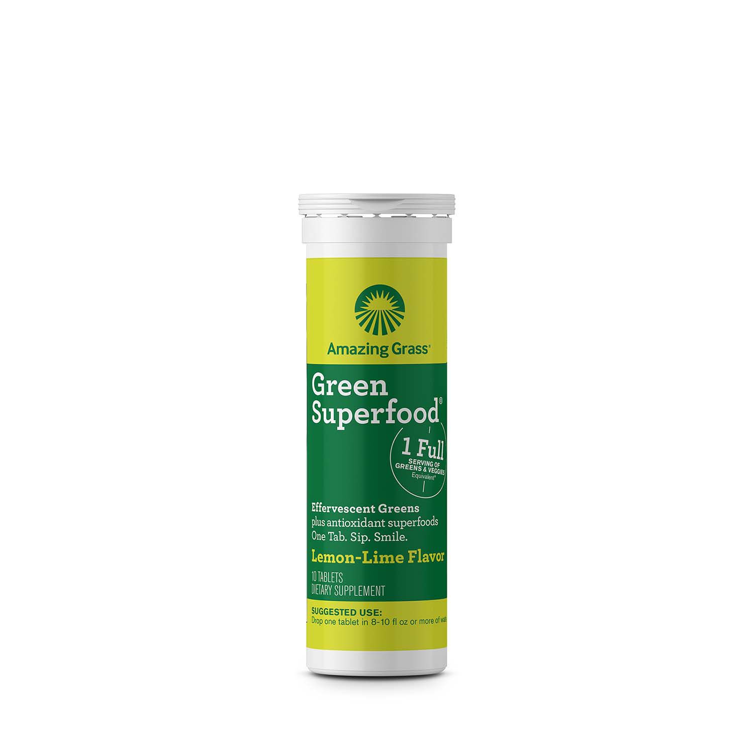 Amazing Grass Green Superfood Effervescent Tablets Gnc