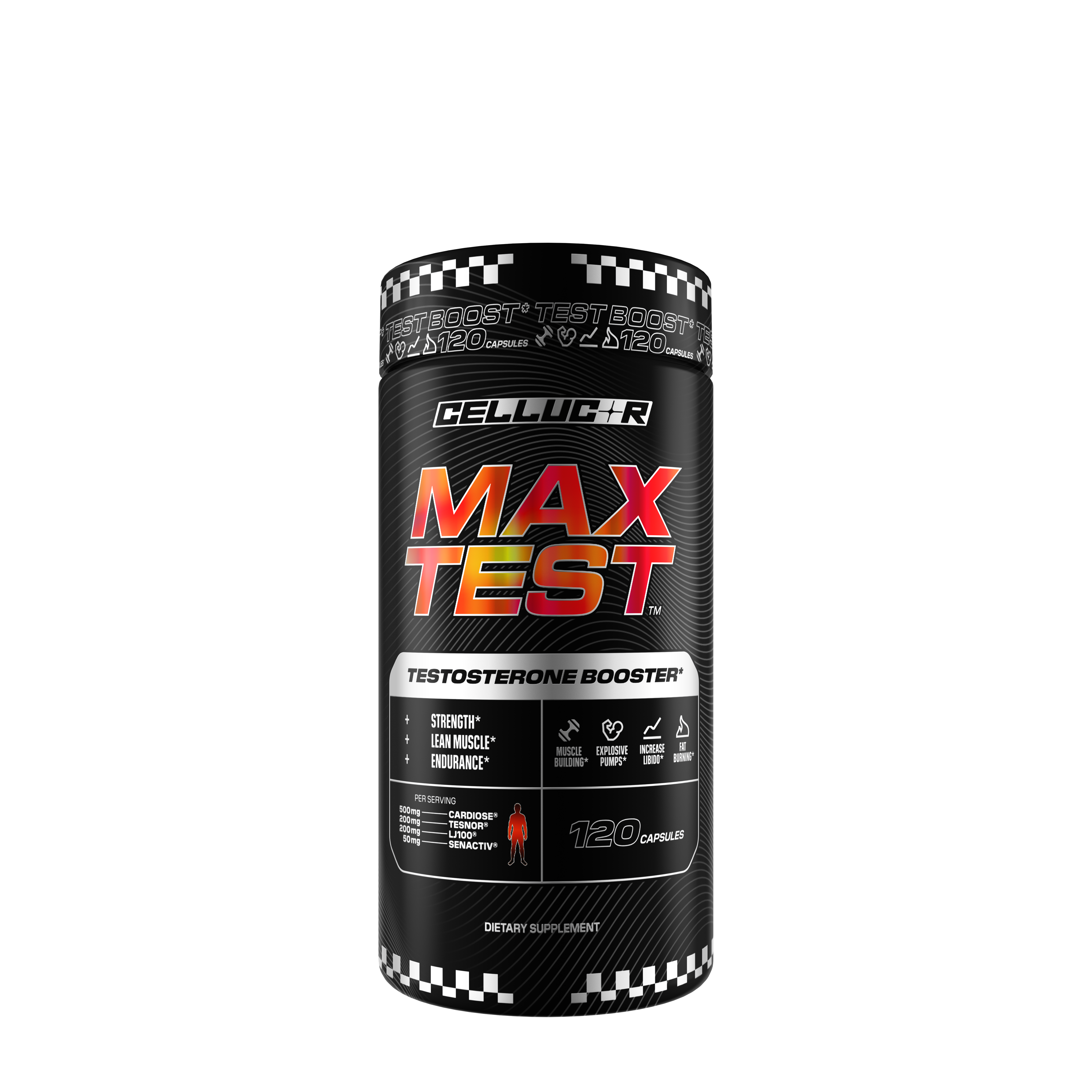 Cellucor Max Test Testosterone Booster - 120 Capsules (30 Servings)