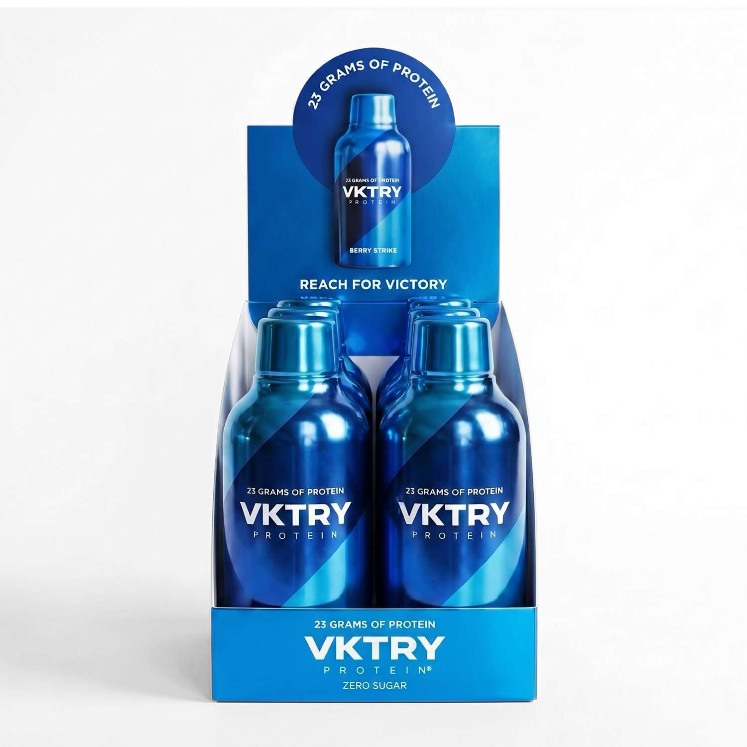 Protein Shot - Berry Strike - 3 fl oz (6 Bottles) Berry Strike | GNC