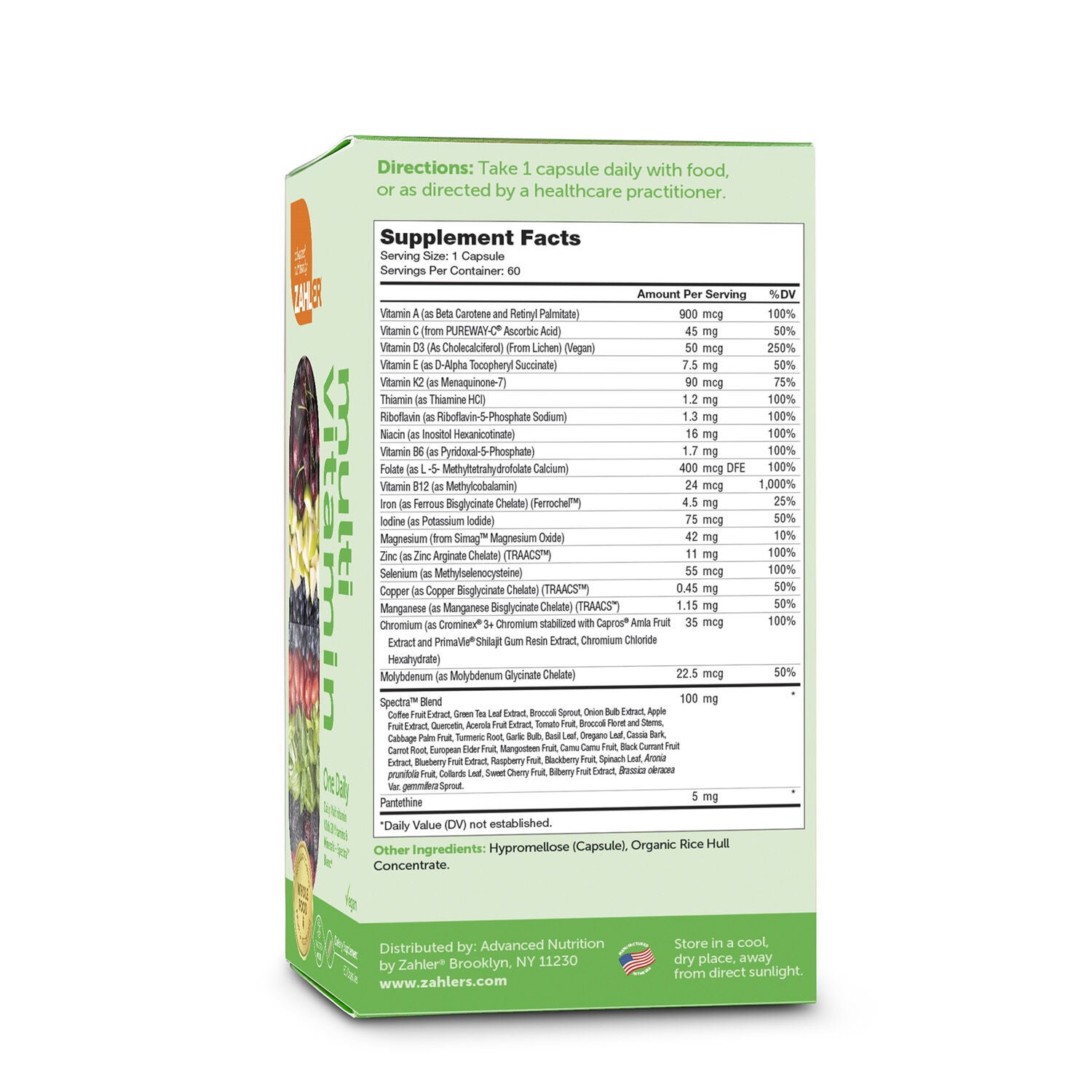 Multi Vitamin - 60 Capsules (60 Servings)  | GNC