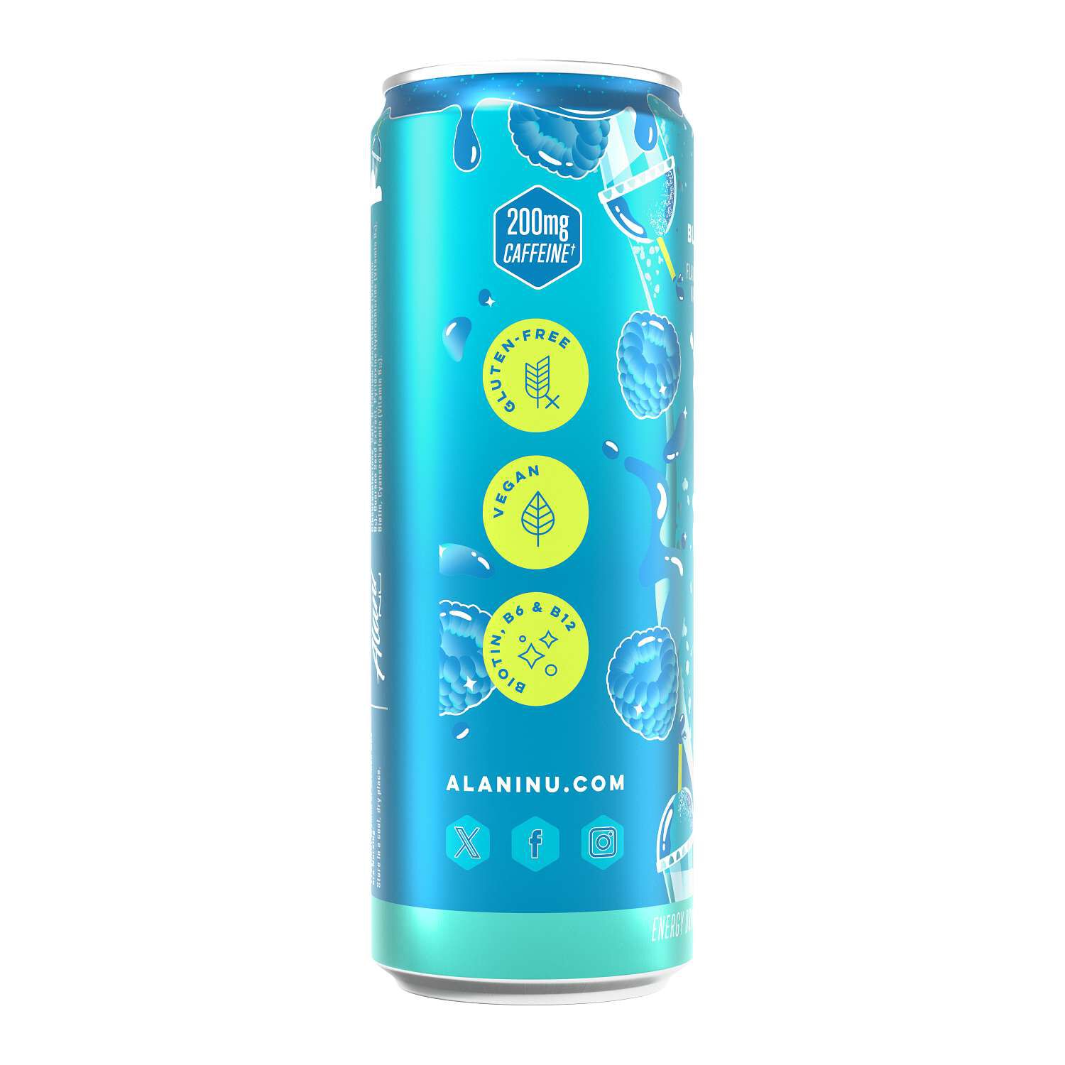Energy Drink - Blue Slush - 12 oz. (12 Cans) Blue Slush | GNC