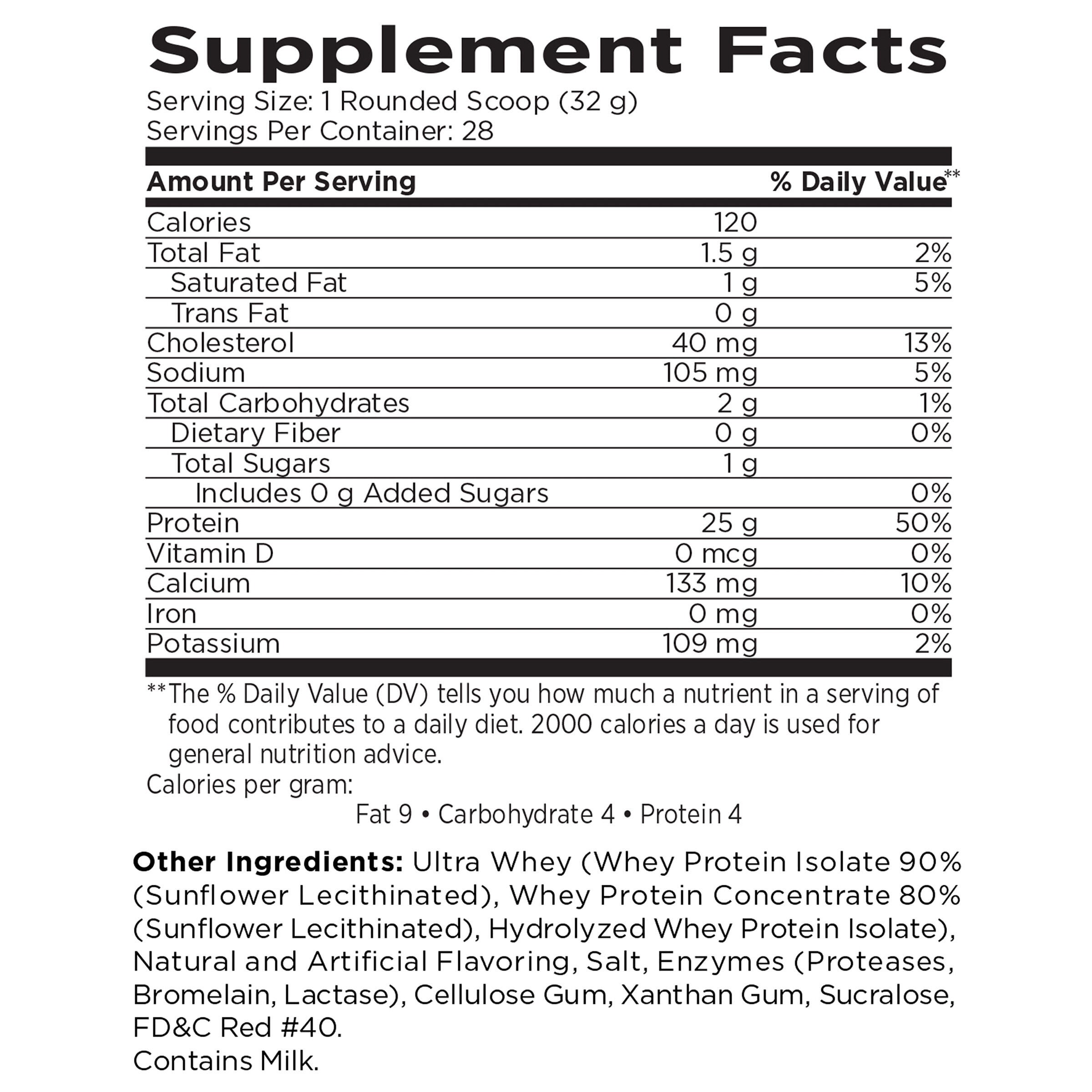 Ultra Whey Protein - Fruity Crunch (28 Servings)  | GNC