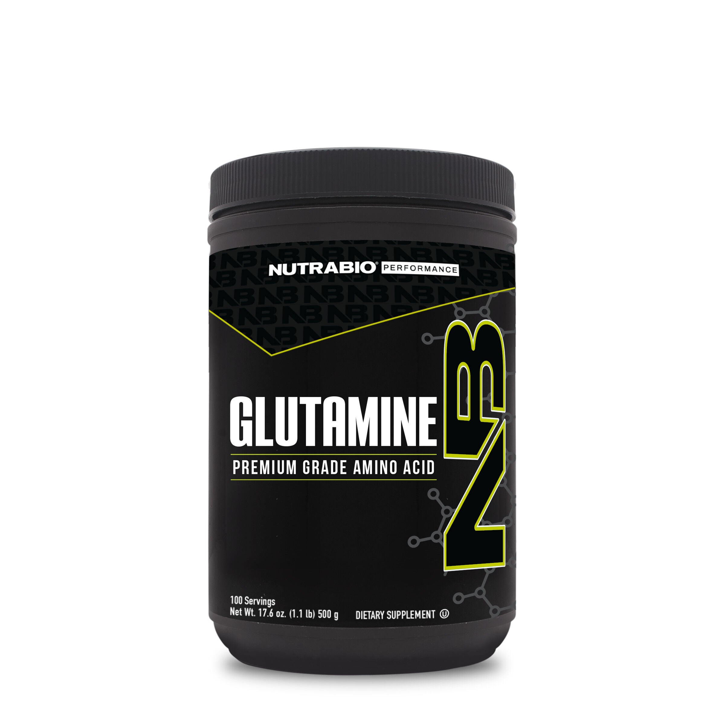 Glutamine Pure Grade Amino Acid - 500g (100 Servings)  | GNC