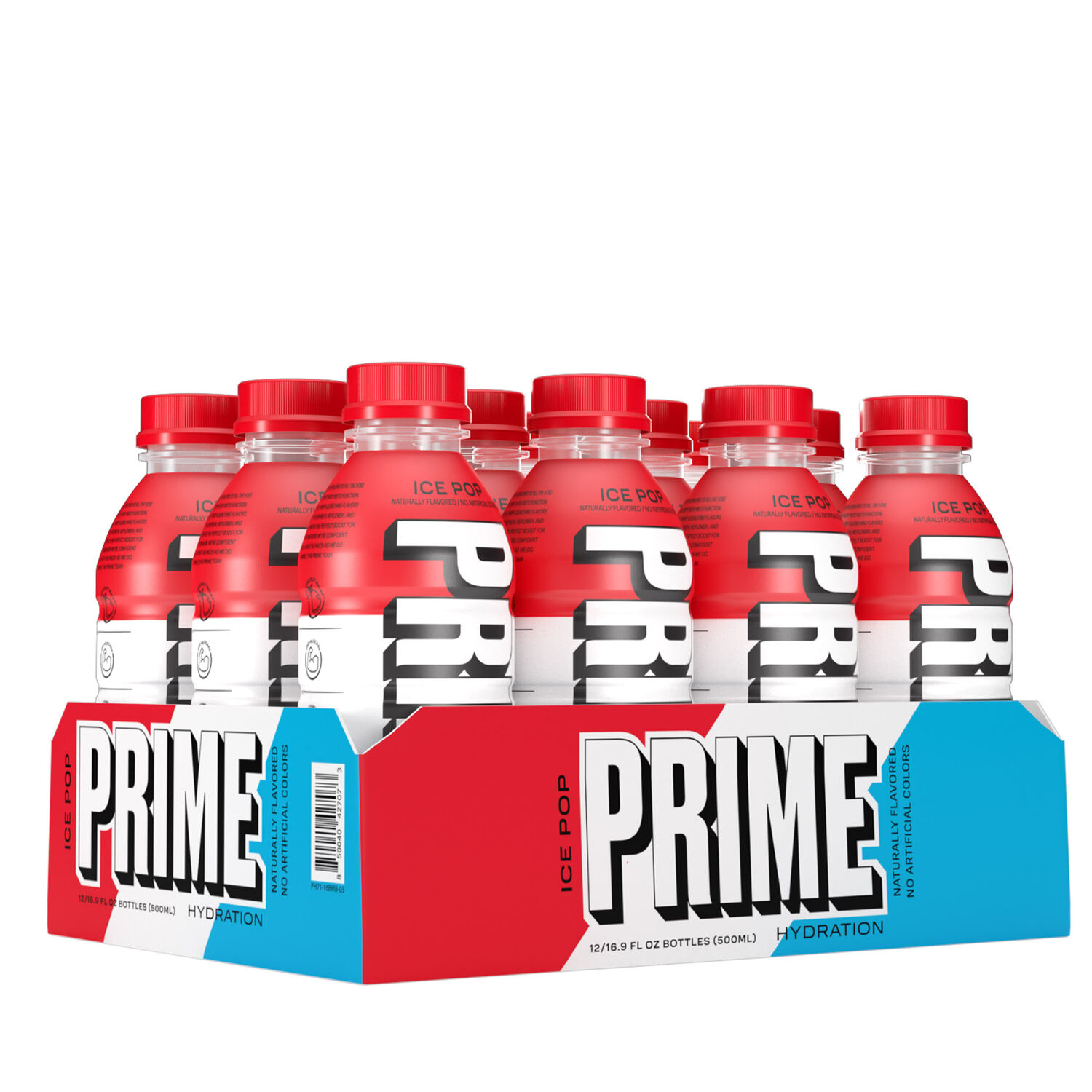 PRIME Hydration Drink - Ice Pop - 16.9Oz (12 Bottles)