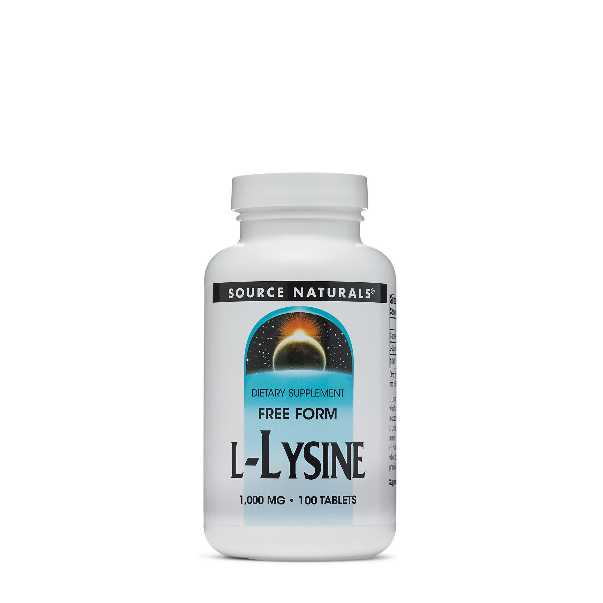 source naturals l lysine
