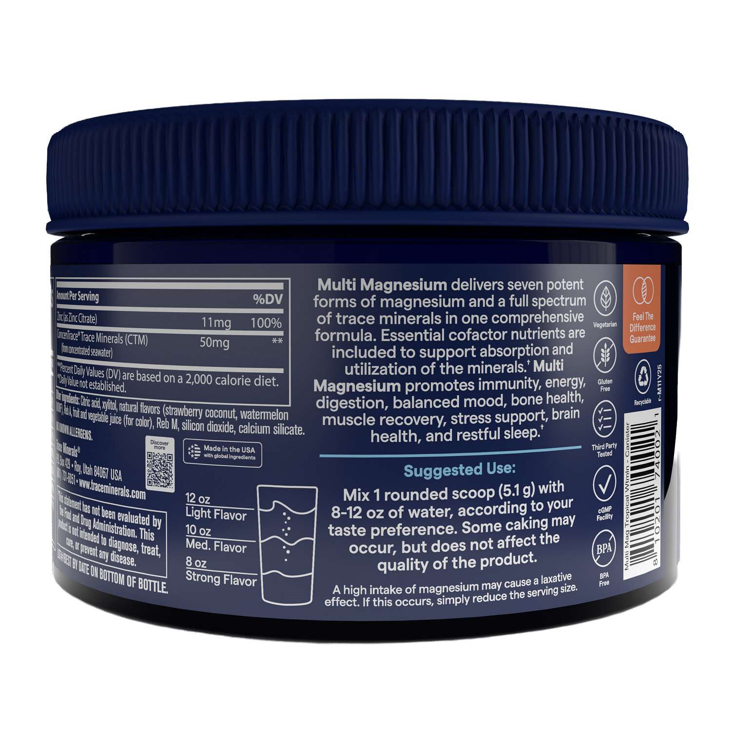 Multi Magnesium - Tropical Watermelon (30 Servings)  | GNC