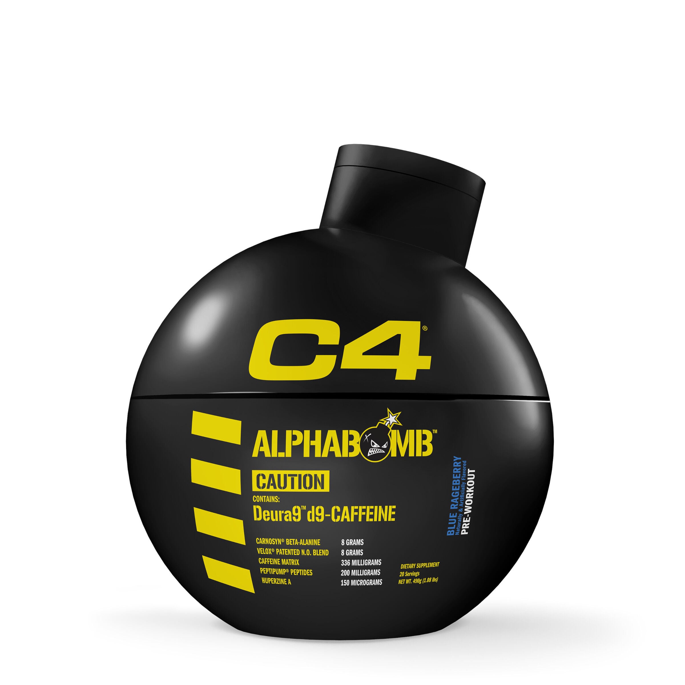 C4 Alpha Bomb Pre-Workout - Blue Rageberry &#40;20 Servings&#41;  | GNC