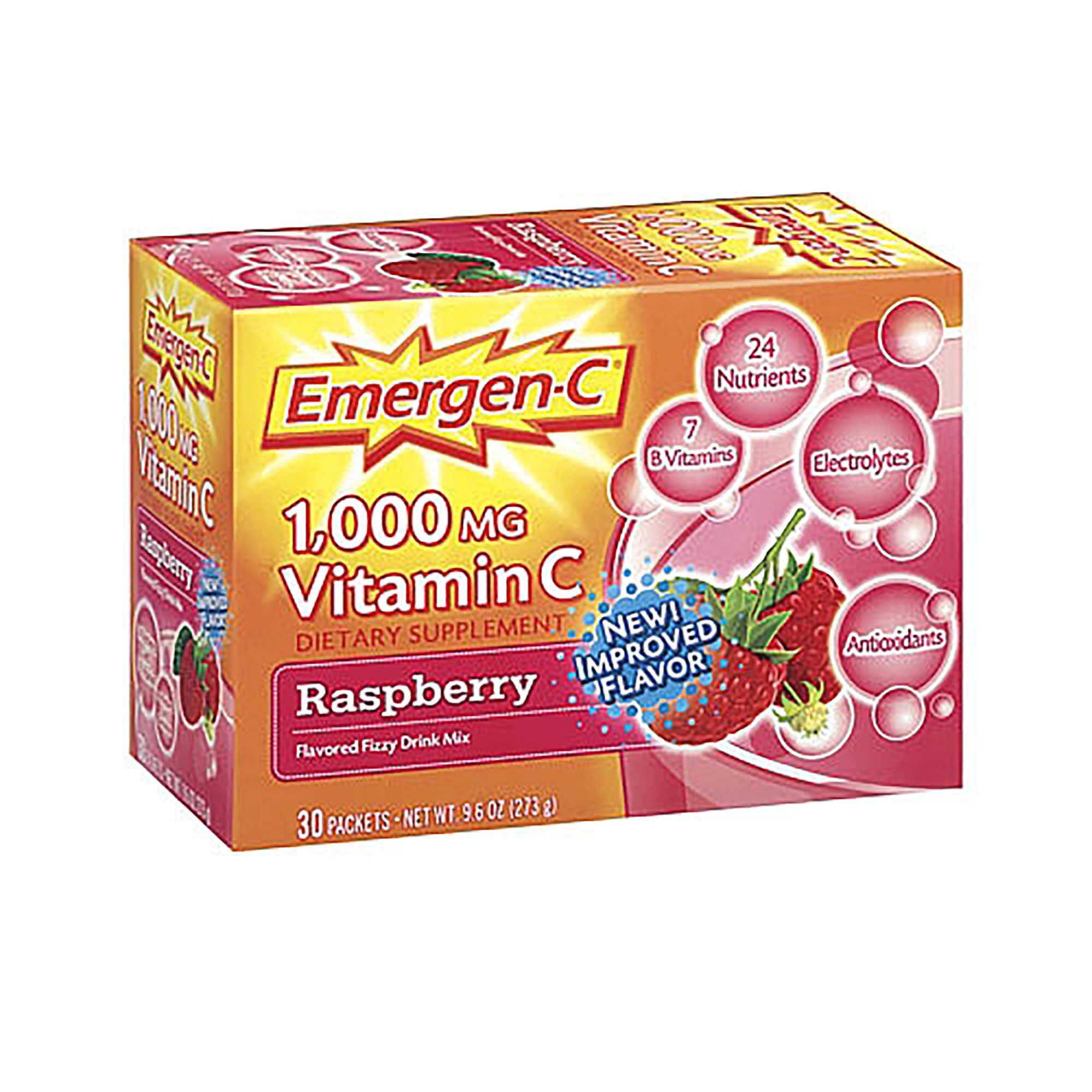 Alacer Emergen C 1 000 Mg Vitamin C Raspberry Gnc Alacer Emergen C 1 000 Mg Vitamin C Raspberry Gnc