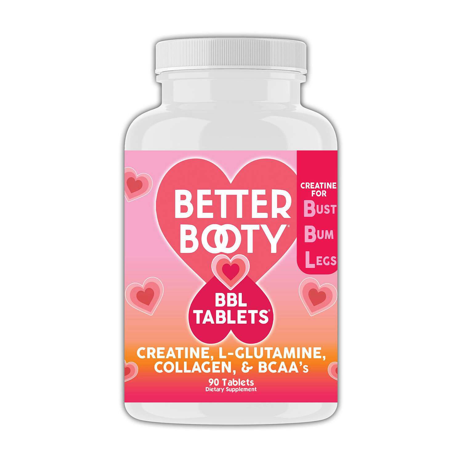Better Booty BBL Creatine - 90 Tablets (30 Servings)