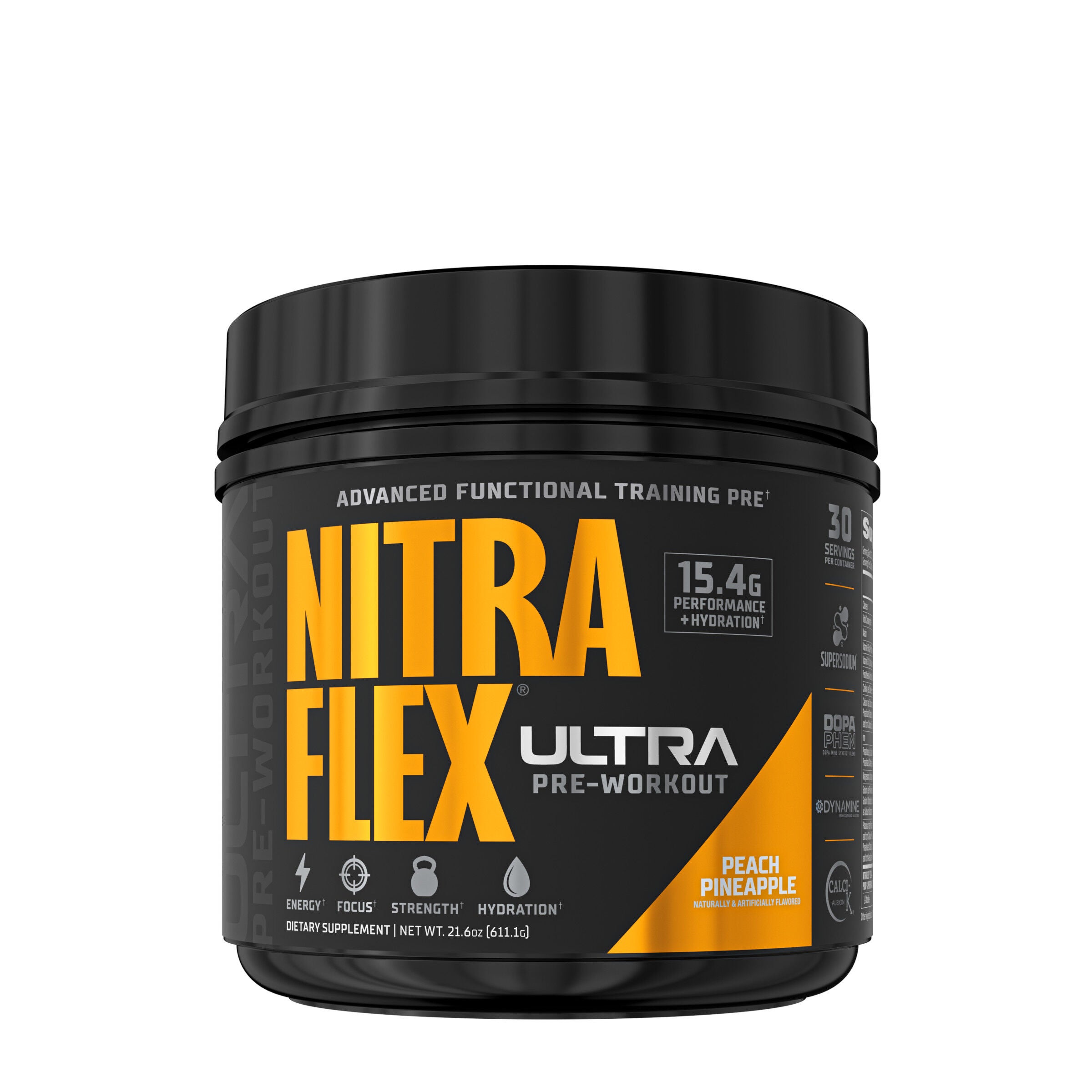 NitraFlex Ultra Pre-Workout - Peach Pineapple &#40;30 Servings&#41;  | GNC