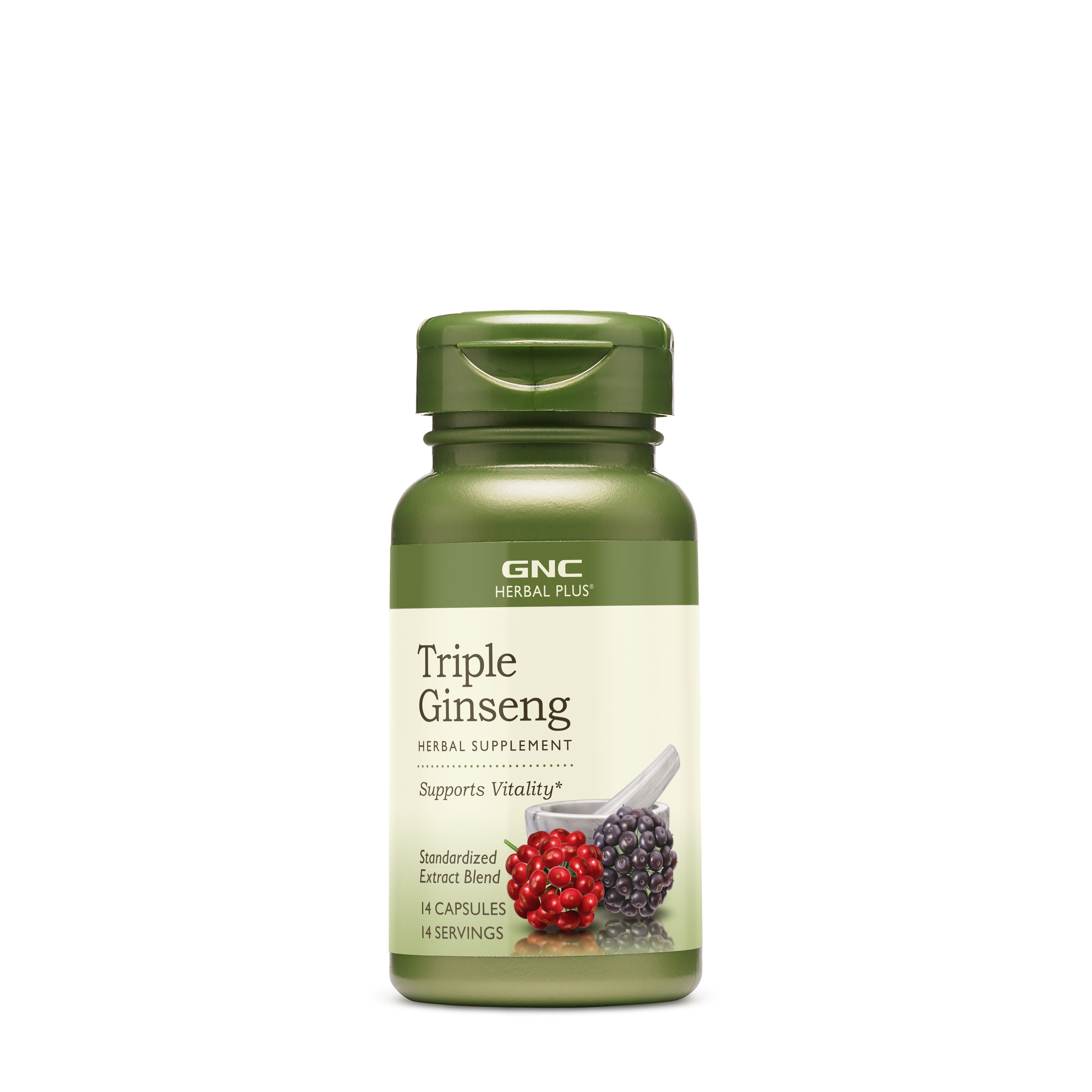 Triple Ginseng 14 Capsules GNC