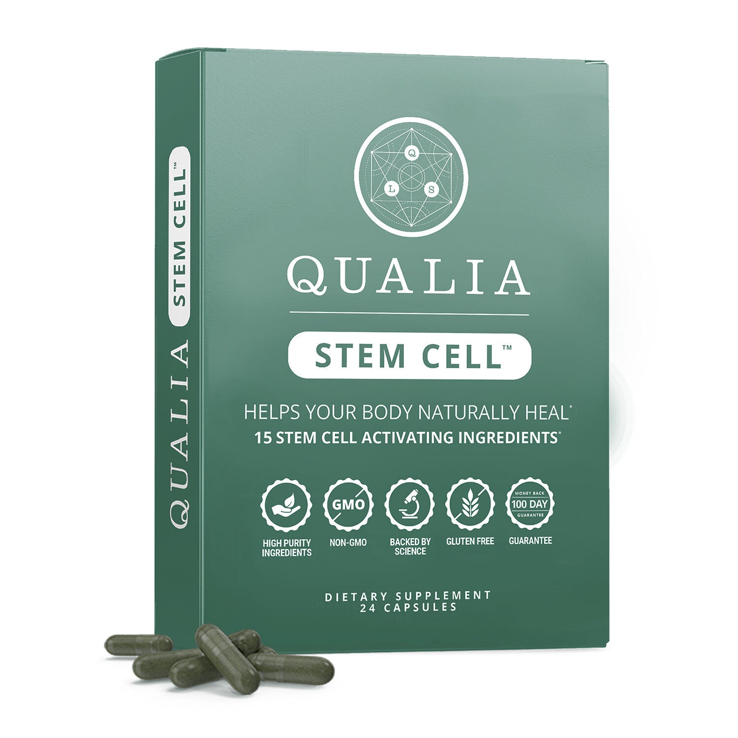 Qualia Stem Cell&trade; - 24 Capsules (4 Servings)  | GNC