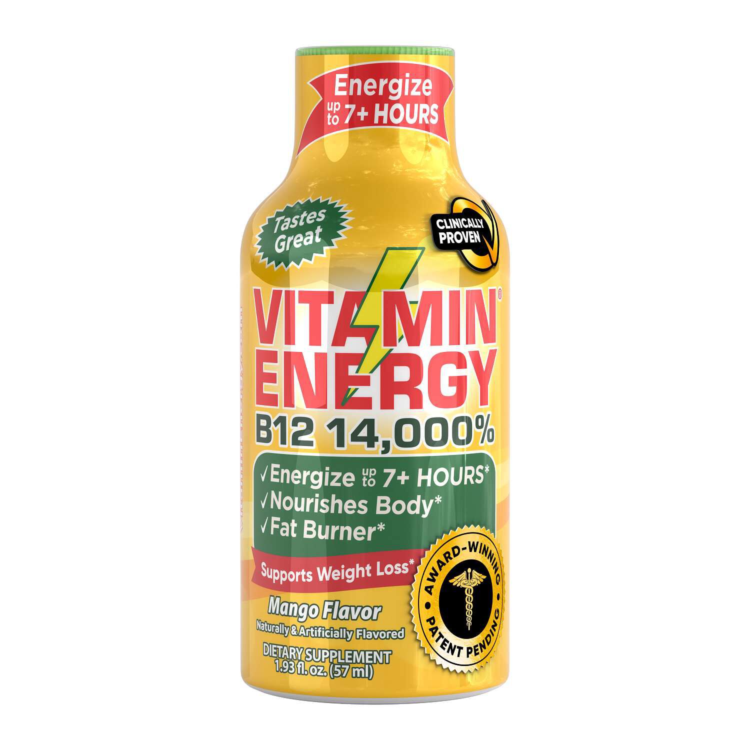 B12 14,000% - Mango - 12 Bottles  | GNC