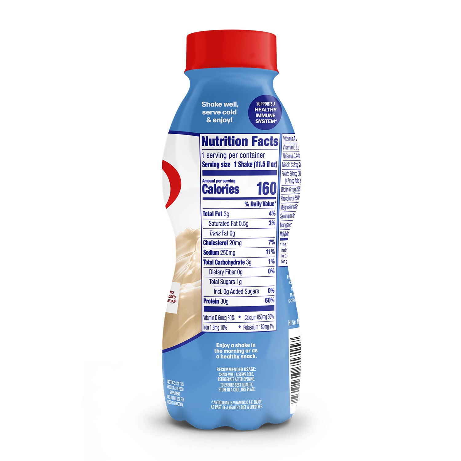 Protein Shake - Vanilla (12 Servings) Vanilla | GNC