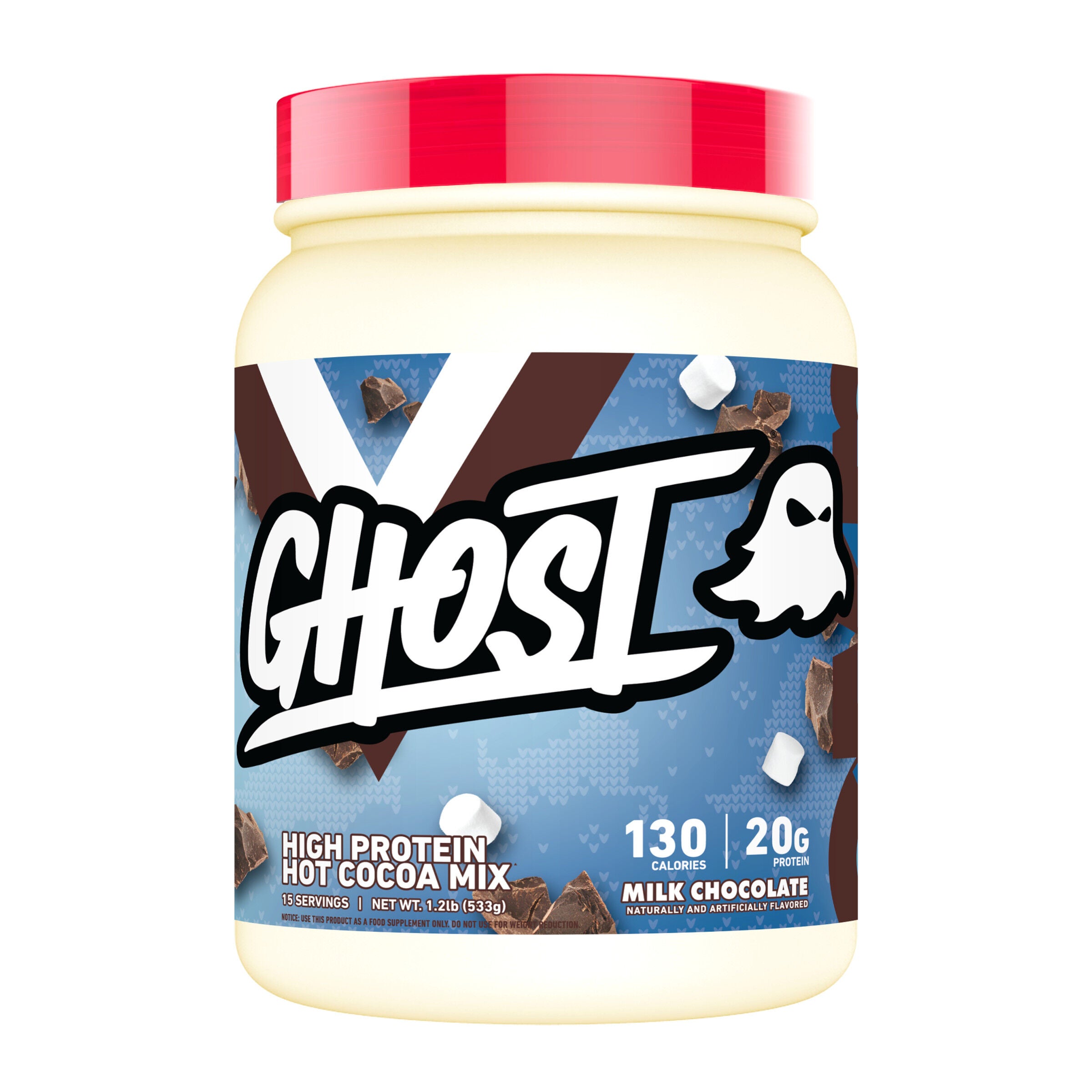 High Protein Hot Cocoa Mix - Milk Chocolate - 1.2lb