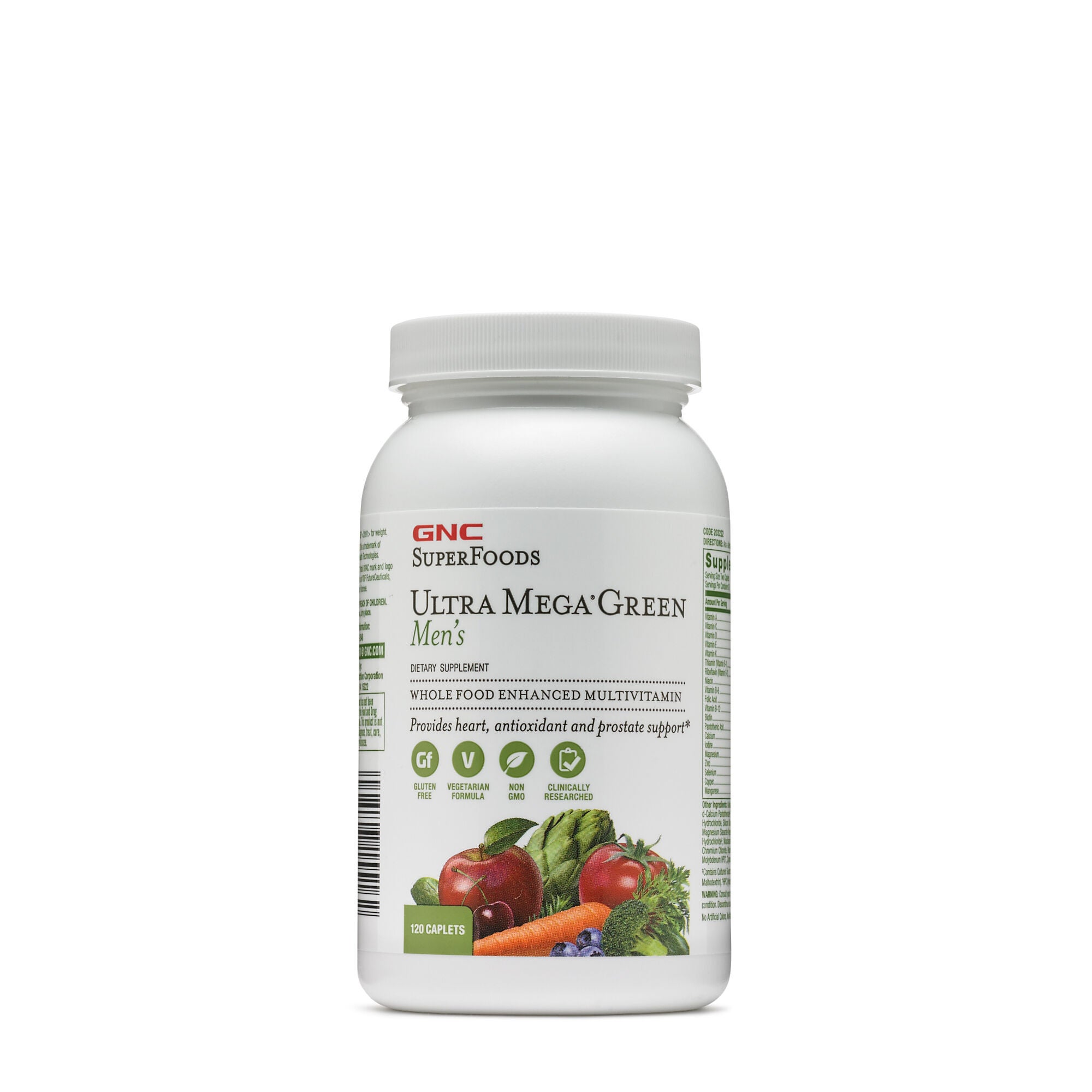 Gnc Superfoods Ultra Mega Green Men S Gnc