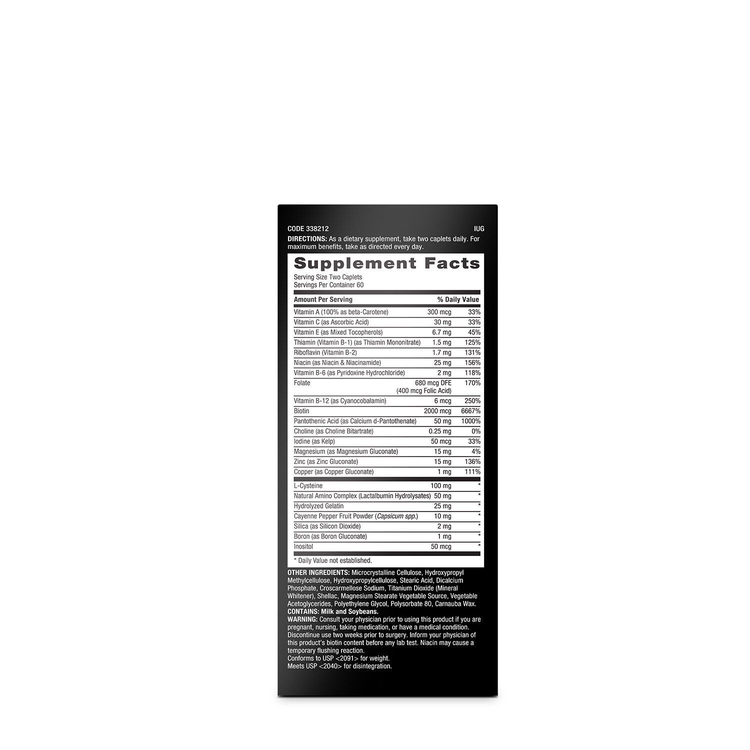 Ultra NourishHair™ Supplement - 120 Caplets (60 Servings)