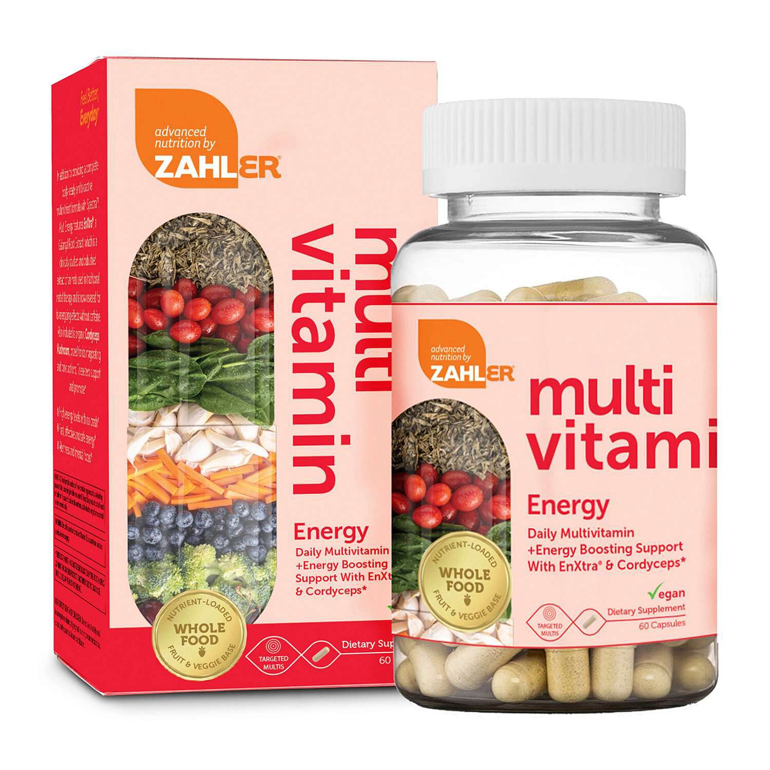 Multi Vitamin Energy - 60 Capsules (30 Servings)