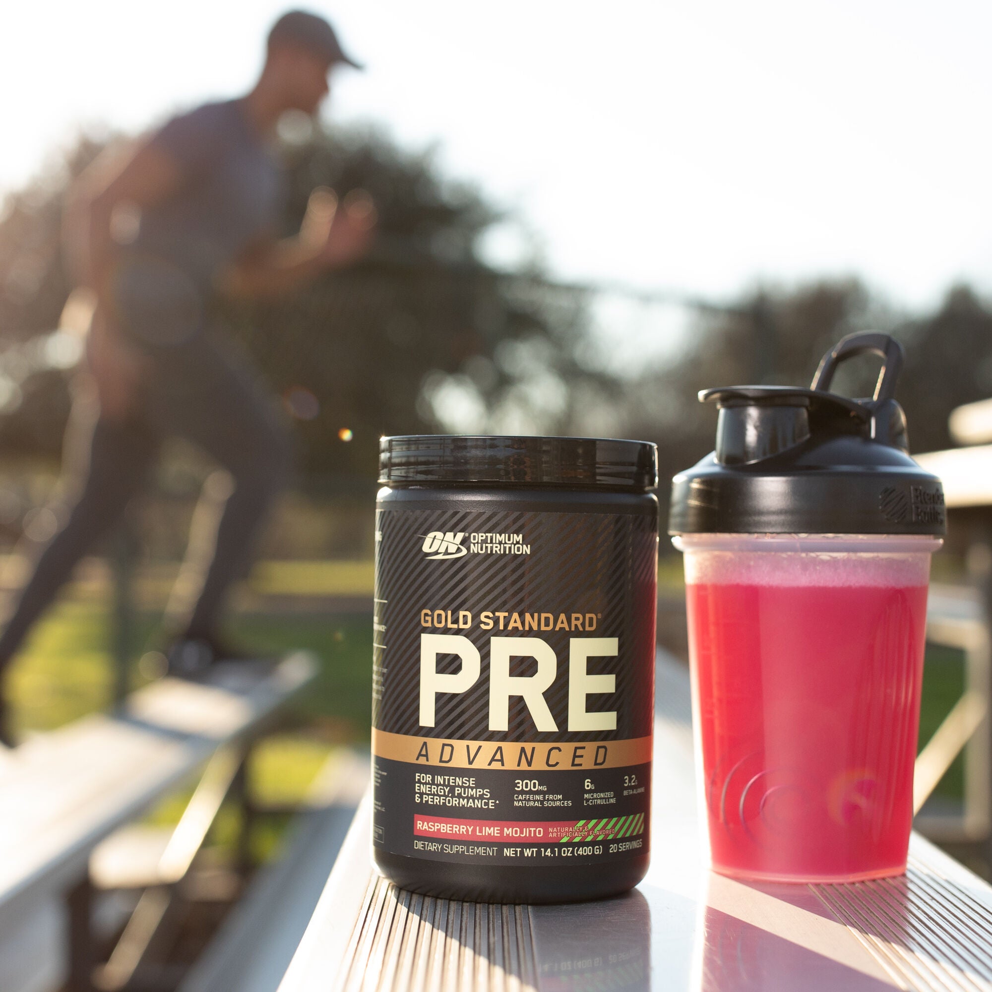 Gold Standard&reg; Pre Advanced - Raspberry Lime Mojito(20 Servings) Raspberry Lime Mojito | GNC