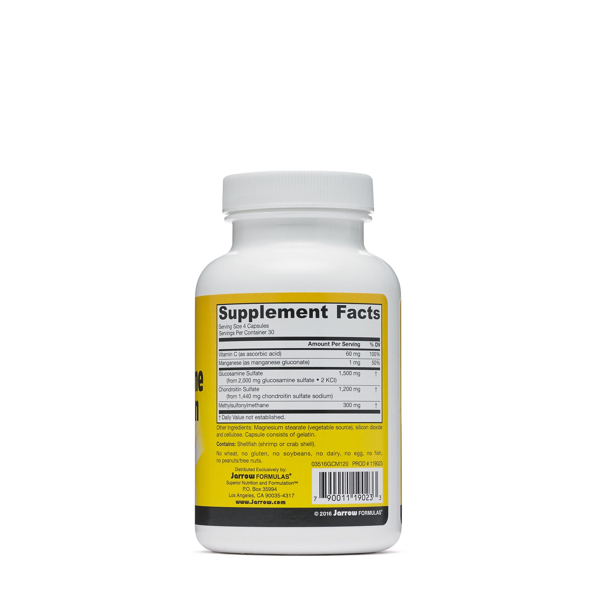 Jarrow Formulas® Glucosamine + Chondroitin + MSM GNC