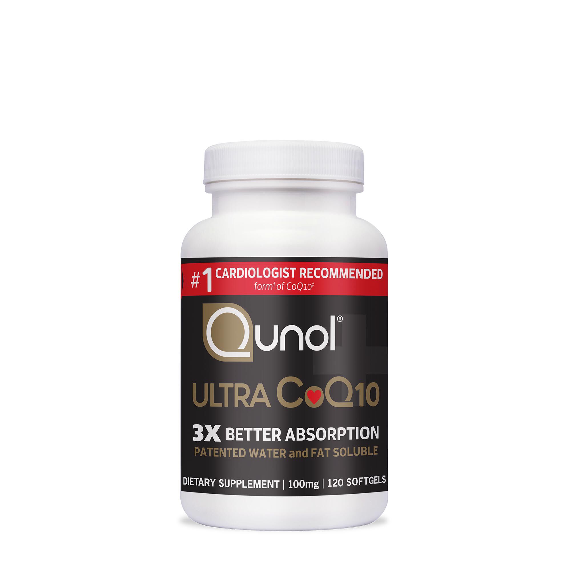 Ultra CoQ10 Supplement 120 Softgels (120 Servings) GNC