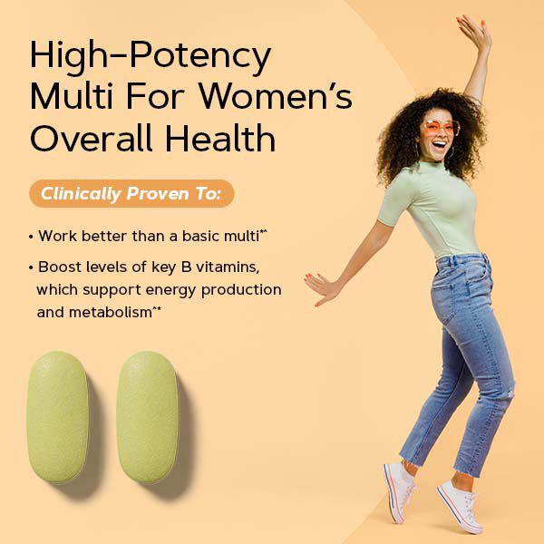 Energy & Metabolism Multivitamin - 90 Caplets (45 Servings)