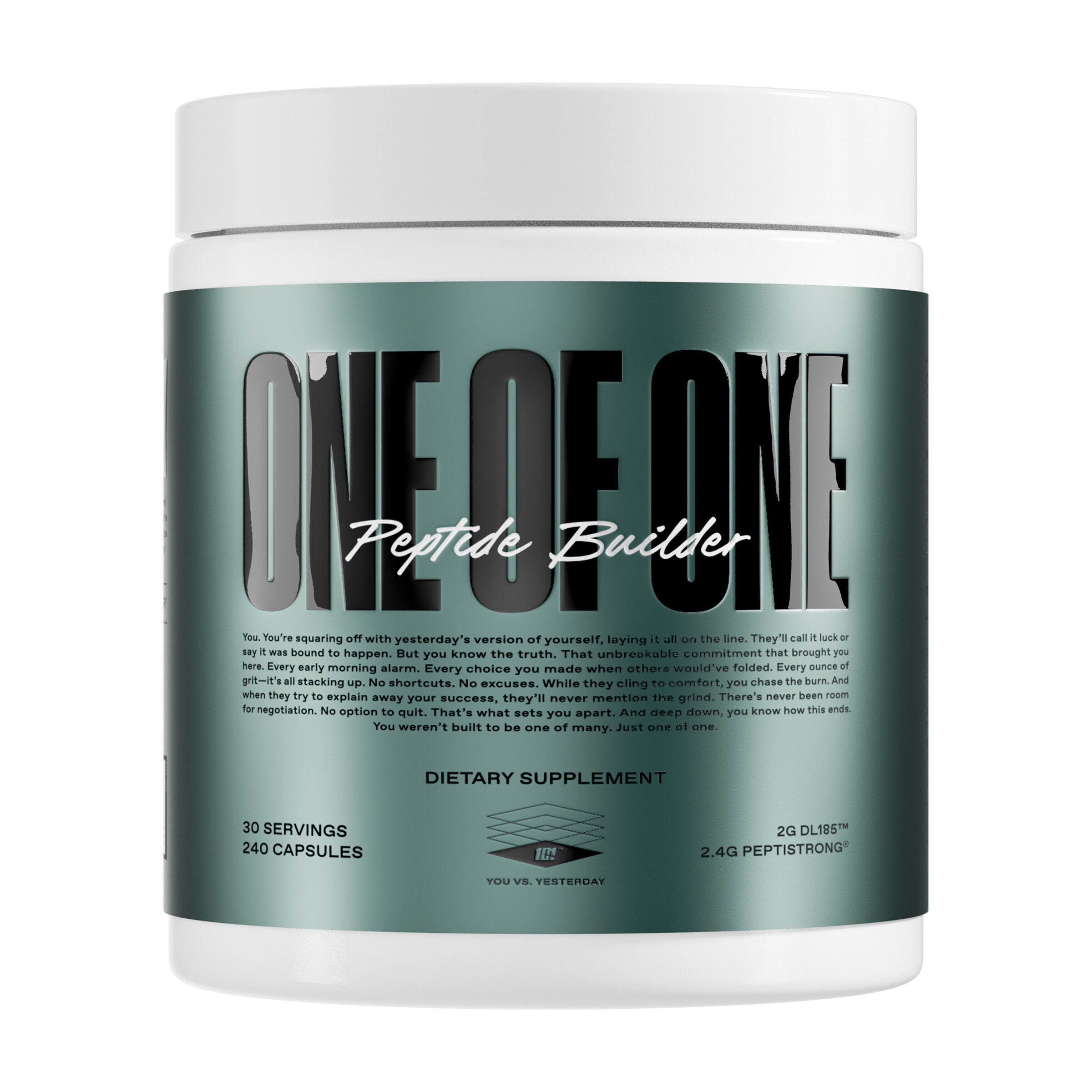 One of One Peptide Builder - 240 Capsules (30 Servings)  | GNC