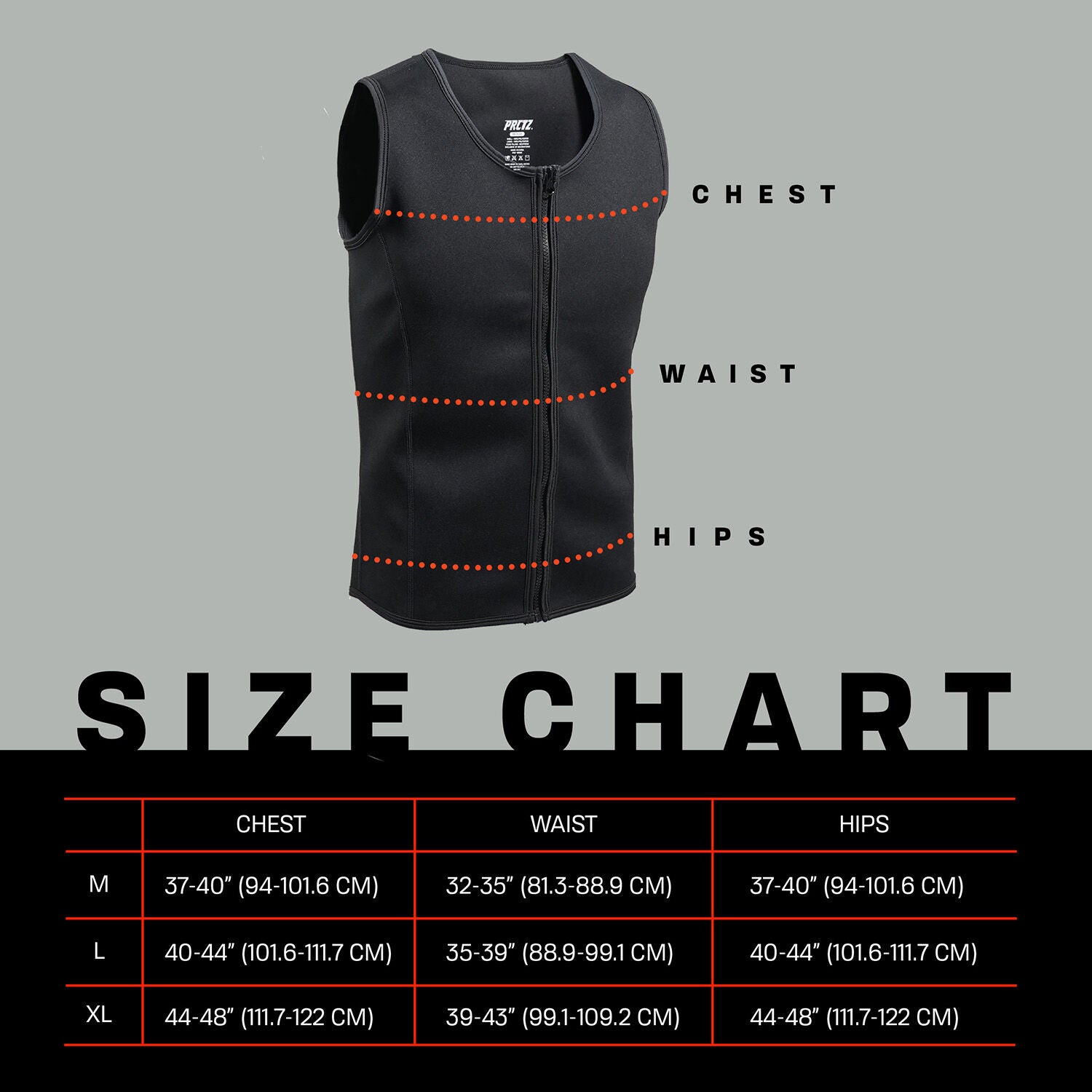 Men's Sauna Vest - L
